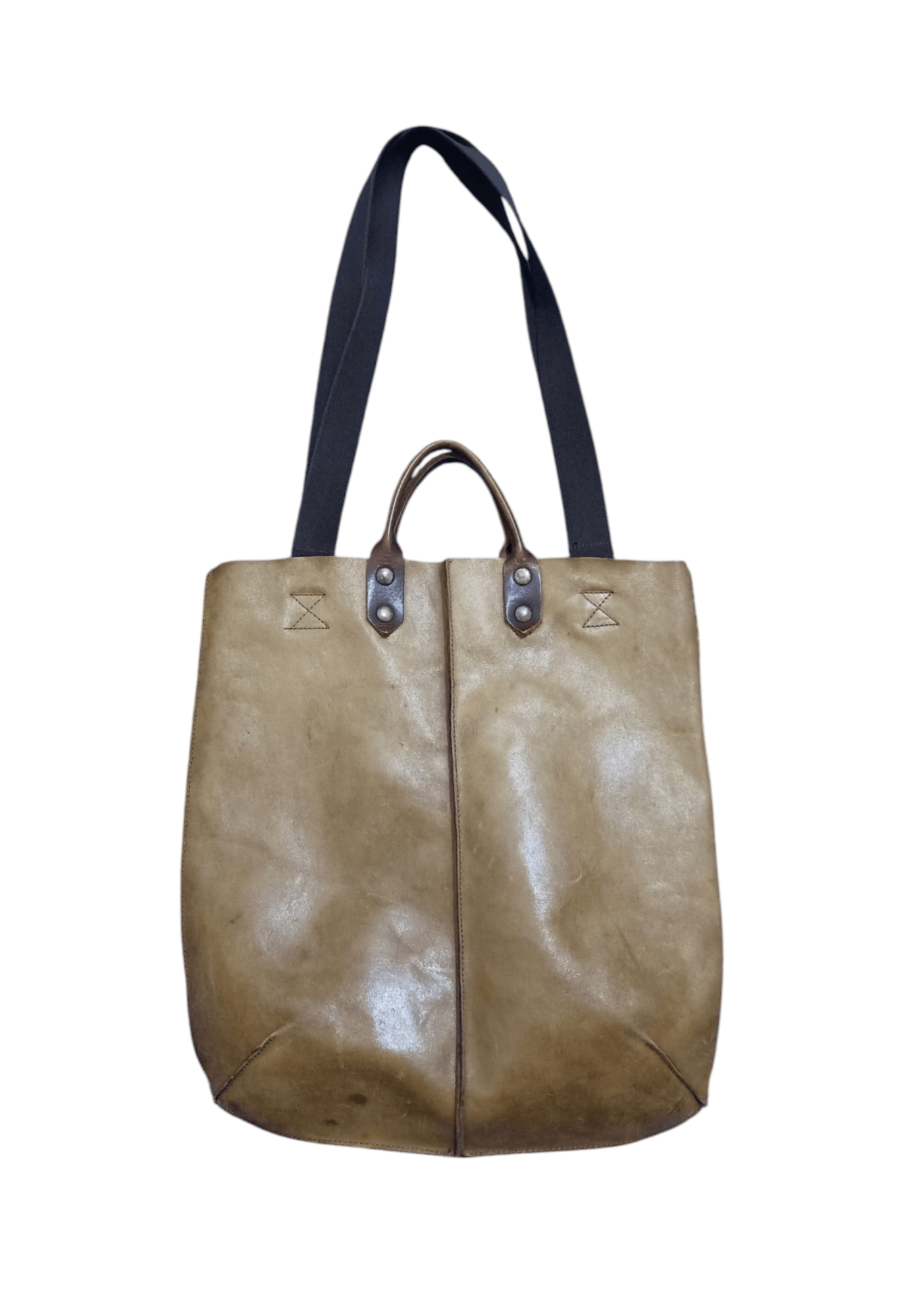 Japanese Brand × Leather Compora Cont Leather Shoulder Bag Size ONE SIZE - 2 Thumbnail