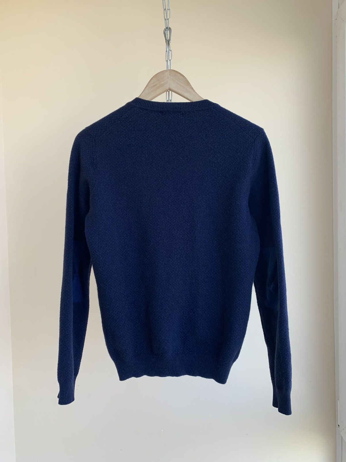 Folk Henley Button Half Elbow Geometric Print Wool Blend Sweater Size US M / EU 48-50 / 2 - 2 Thumbnail