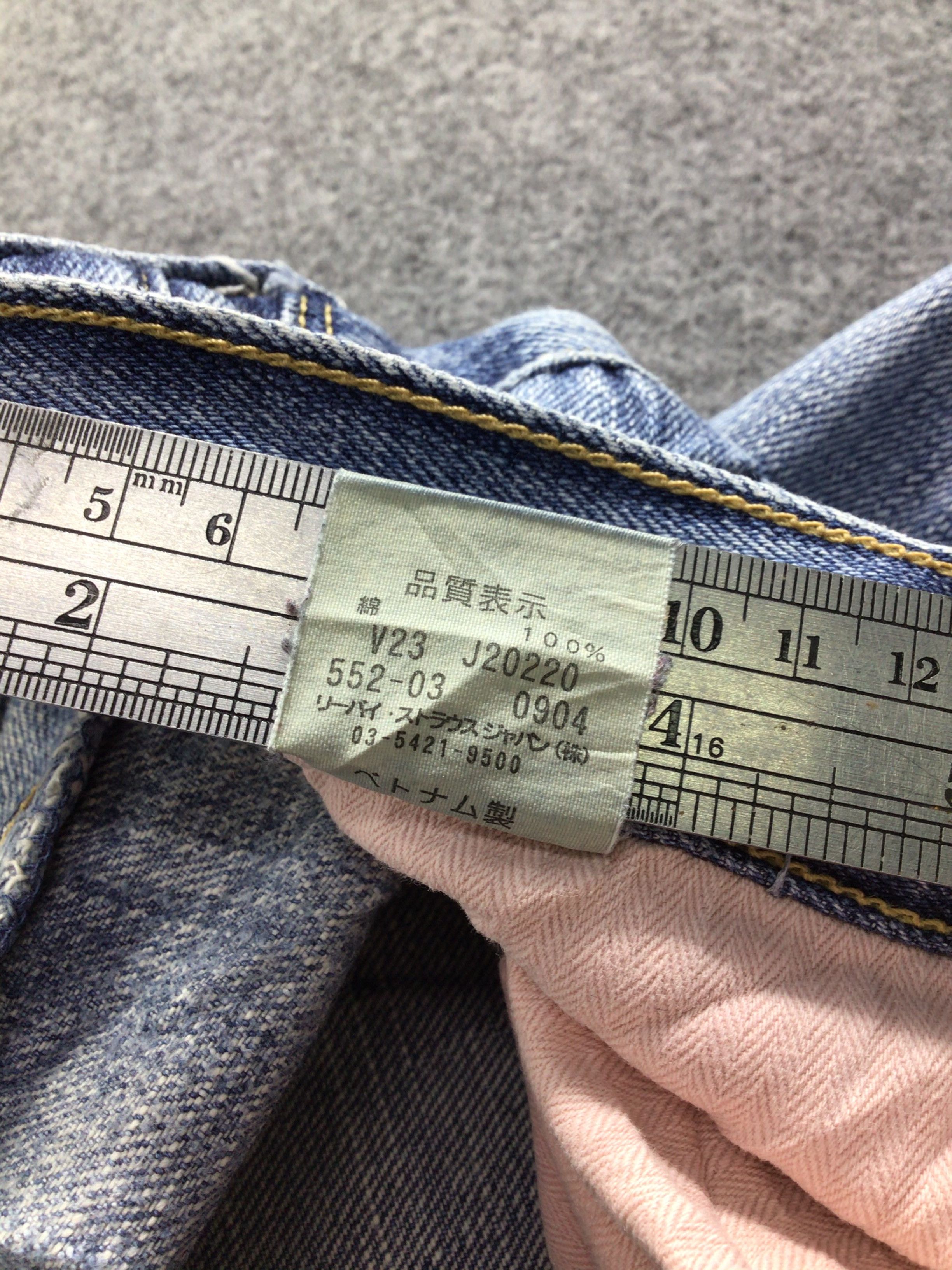 Levi's × Vintage Vintage Levis 552 Jeans-JM064 Size US 35 - 9 Thumbnail