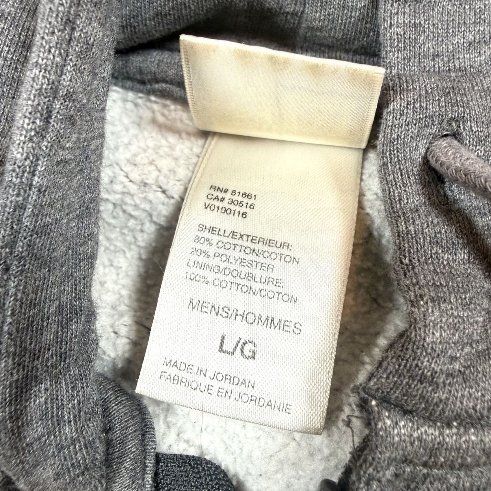 The North Face The North Face Hoodie Mens L Gray Full Zip Embroidered Sweatshirt Size US L / EU 52-54 / 3 - 3 Thumbnail