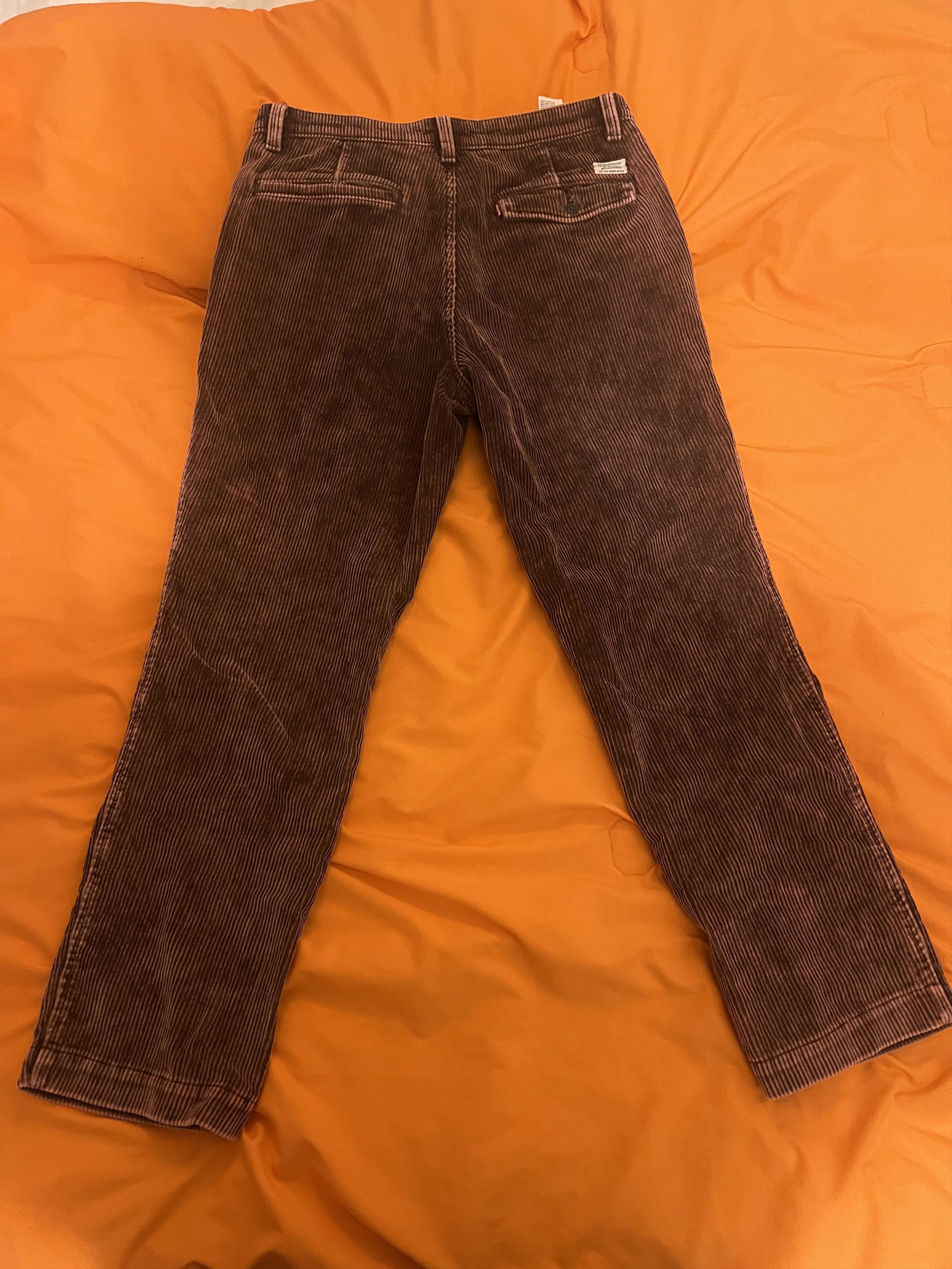 Levi's XX Chino Authentic Straight Fit Corduroy Size US 32 / EU 48 - 6 Thumbnail