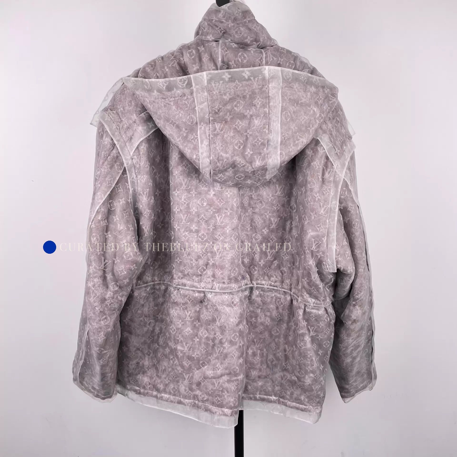 Louis Vuitton Gray Lightweight Utility Jacket with Pockets - M Size US M / EU 48-50 / 2 - 1 Thumbnail