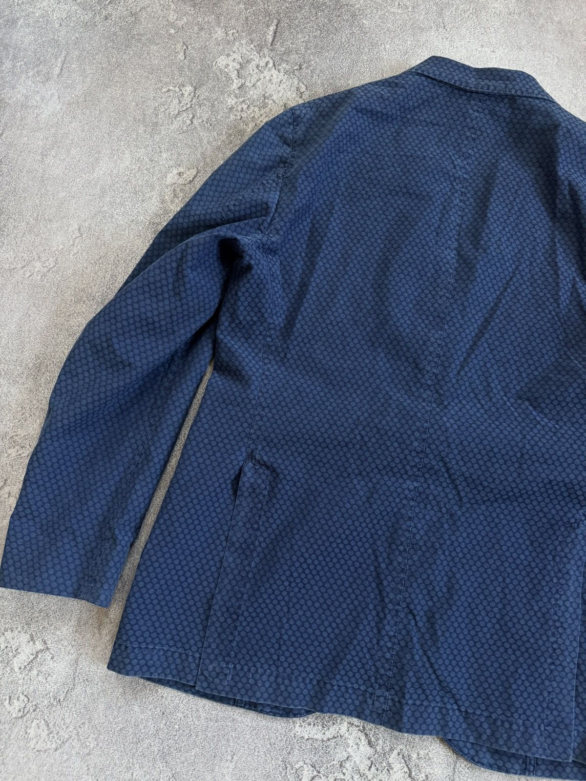 L.B.M. 1911 L.B.M. 1911 tailored cotton dotted blazer casual jacket Size 50R - 15 Thumbnail