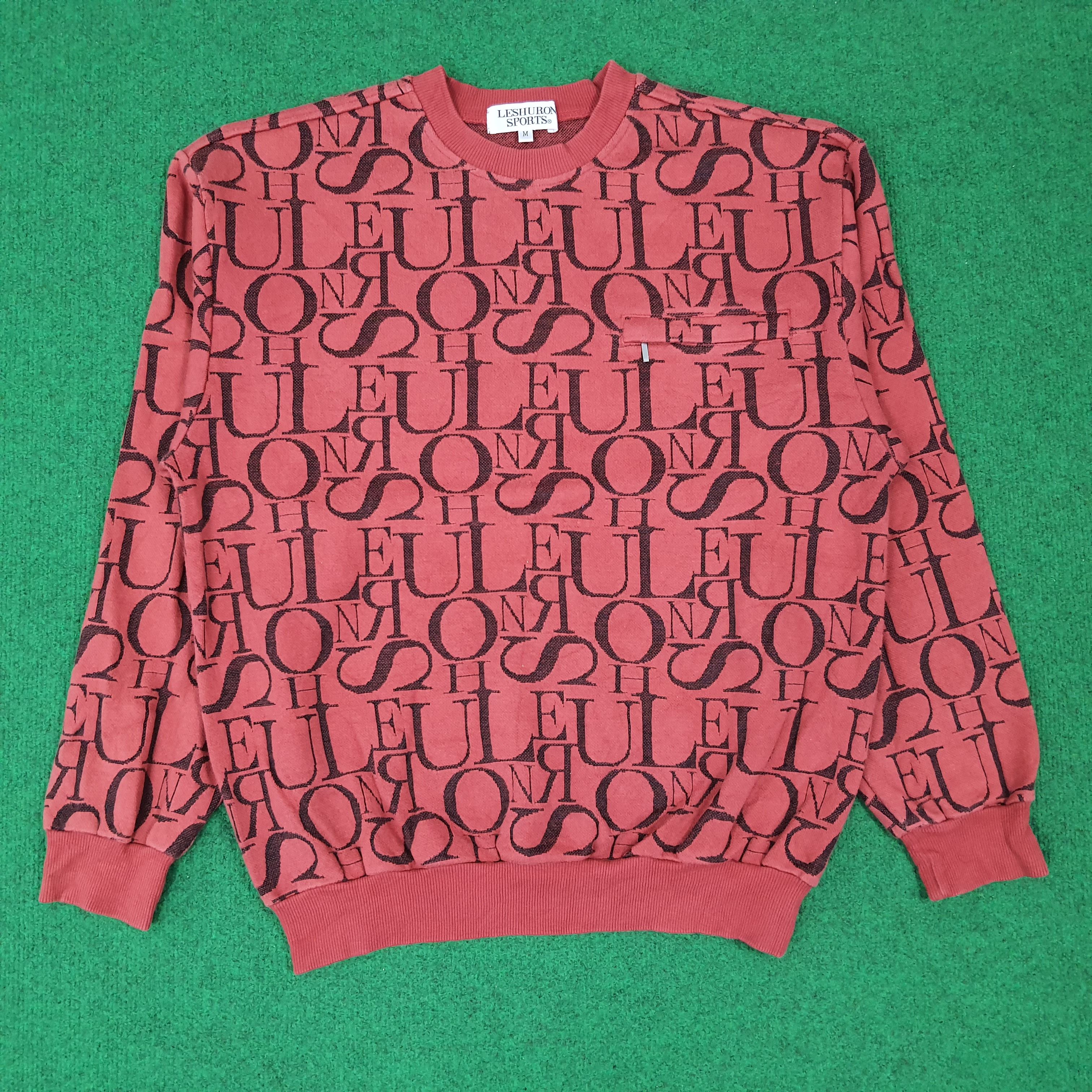 Vintage Vintage LESHURON Sports Sweatshirt C269N6 Size US M / EU 48-50 / 2 - 1 Thumbnail