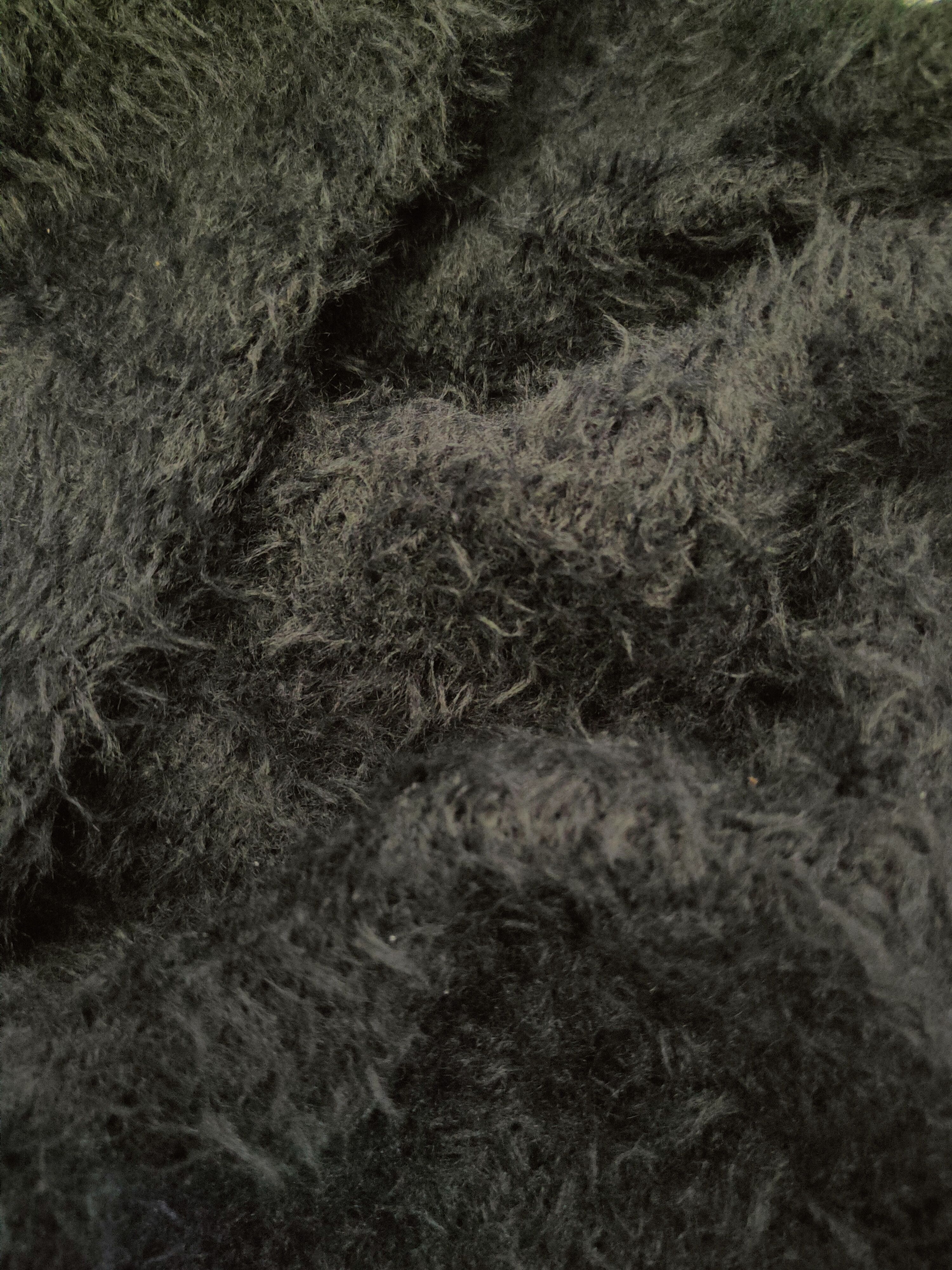 GU DL GU Navy Fur Shaggy Mohair Knitwear #46-523 Size M / US 6-8 / IT 42-44 - 12 Thumbnail