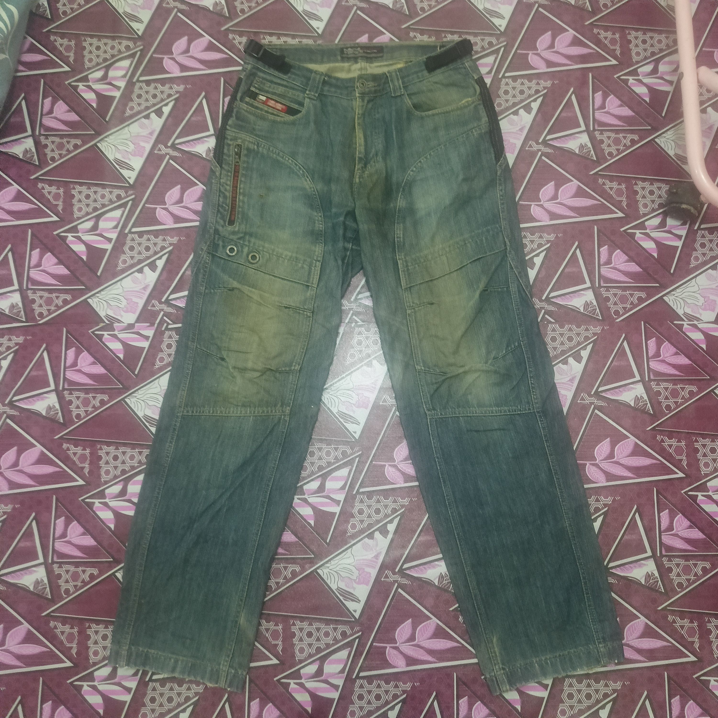 Fubu × Japanese Brand Fubu jeans collection style distressed denim Size US 31 - 2 Thumbnail