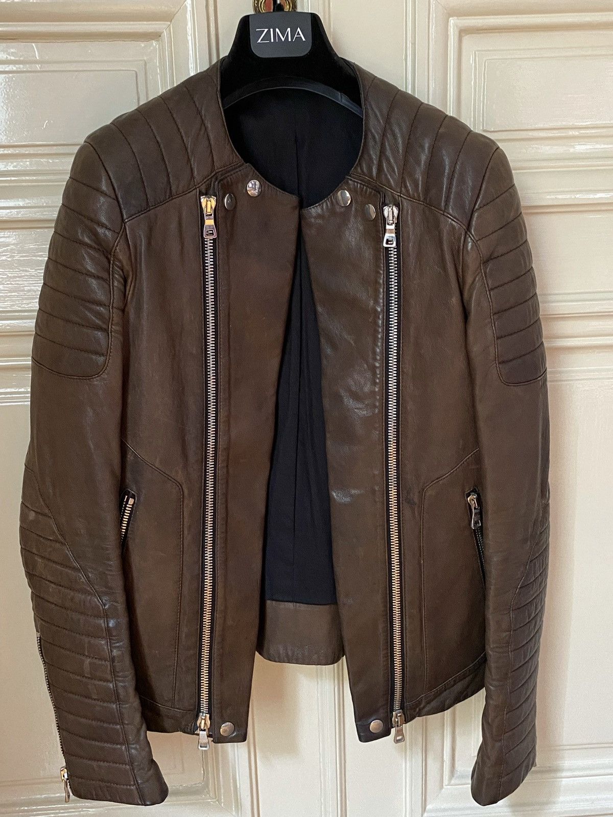 Balmain Classic Biker Jacket from Balmain Size US M / EU 48-50 / 2 - 1 Thumbnail