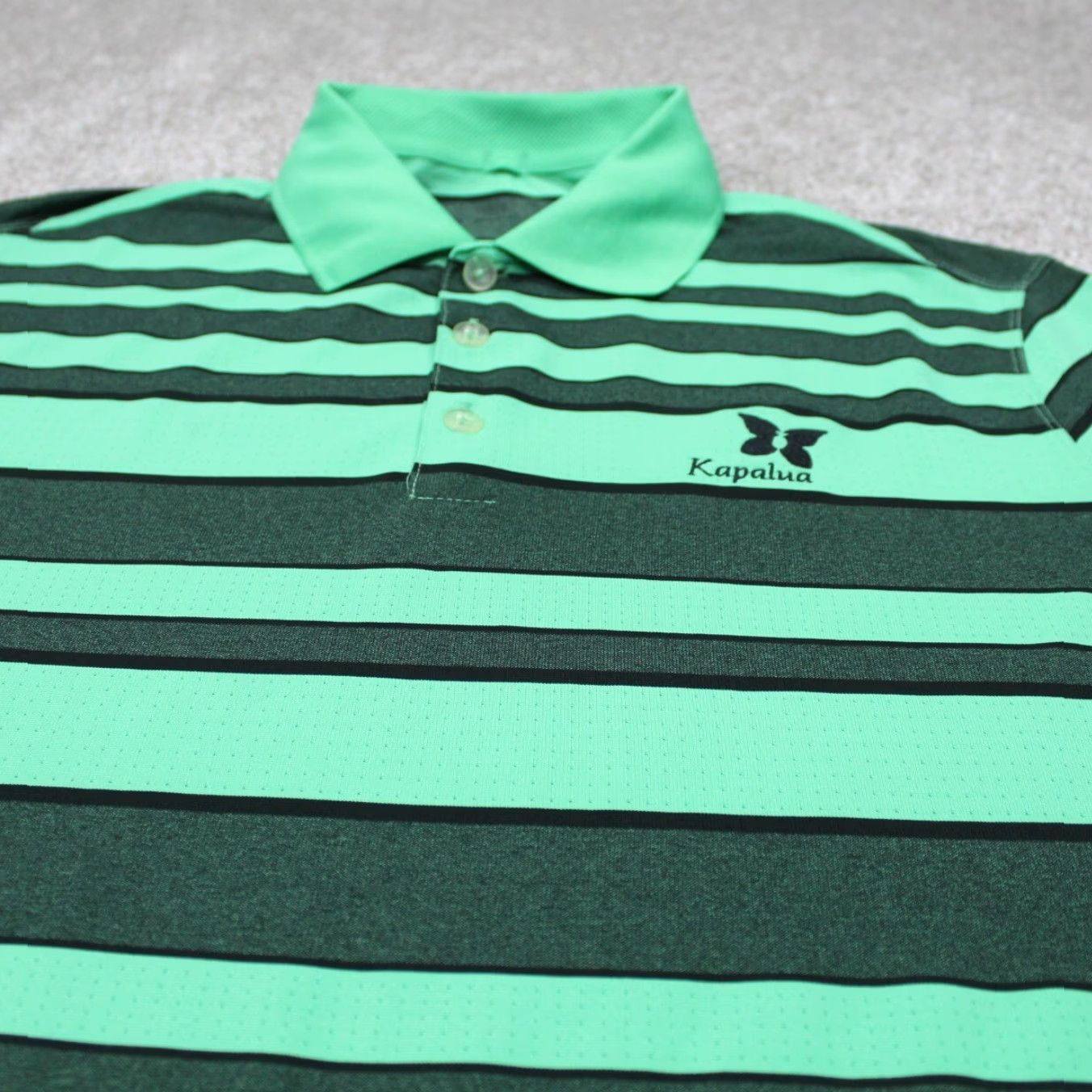 Nike Nike Golf Tour Performance Polo Shirt Mens Medium Green 100% Polyester S/S Pullover Logo Cap Kapalua Size US M / EU 48-50 / 2 - 4 Thumbnail