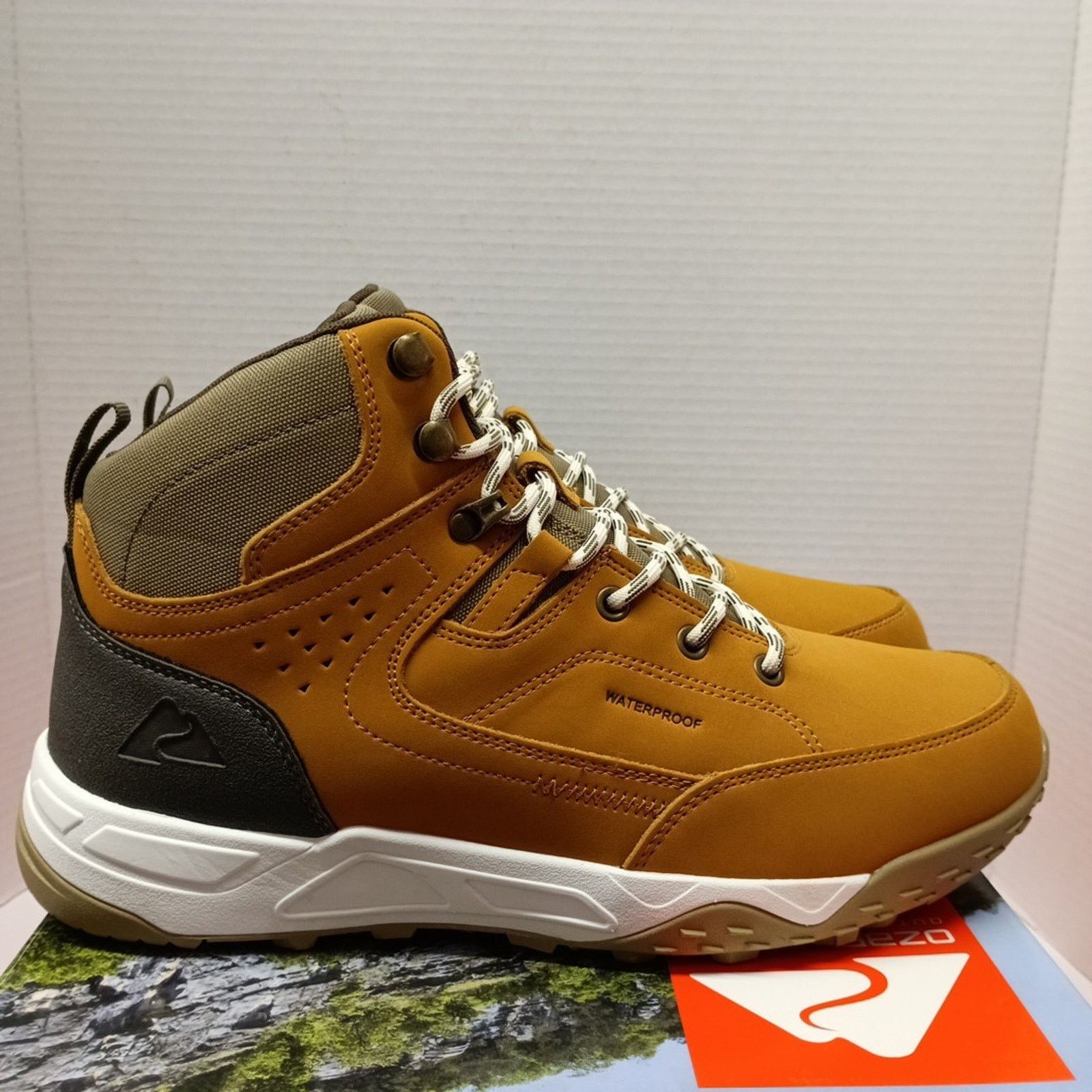 Other Men's Ozark Trail Waterproof Hiking Boots Size 10.5 Wheat Size US 10.5 / EU 43-44 - 1 Thumbnail
