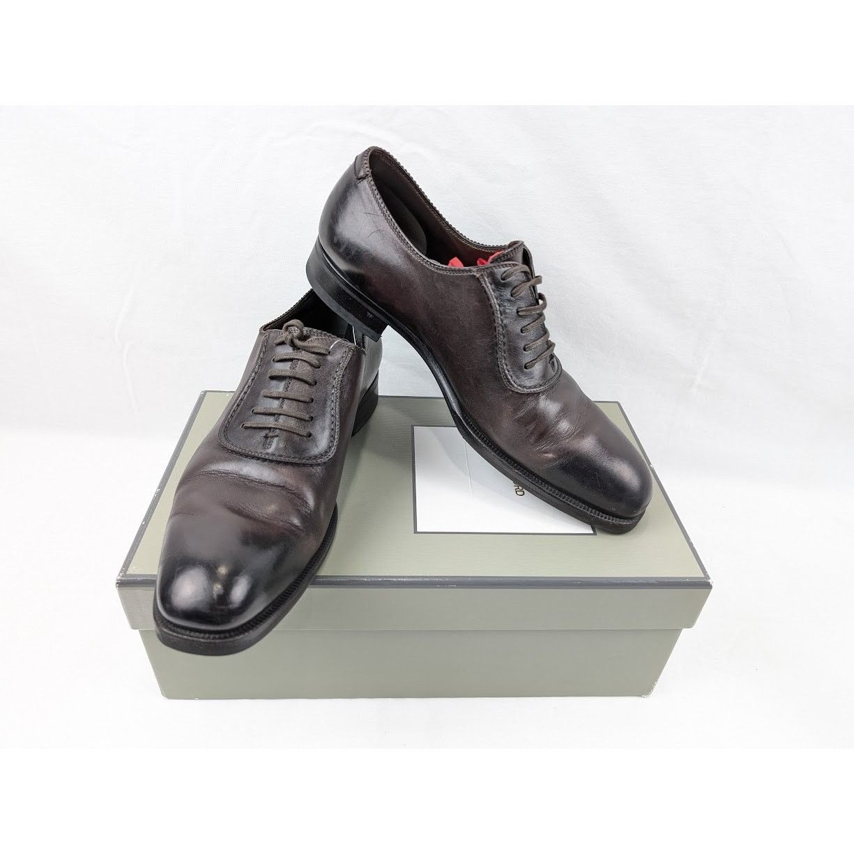 Tom Ford o1rshd1 CC20 Lace- Up Loafers in Black Size US 11 / EU 44 - 20 Thumbnail
