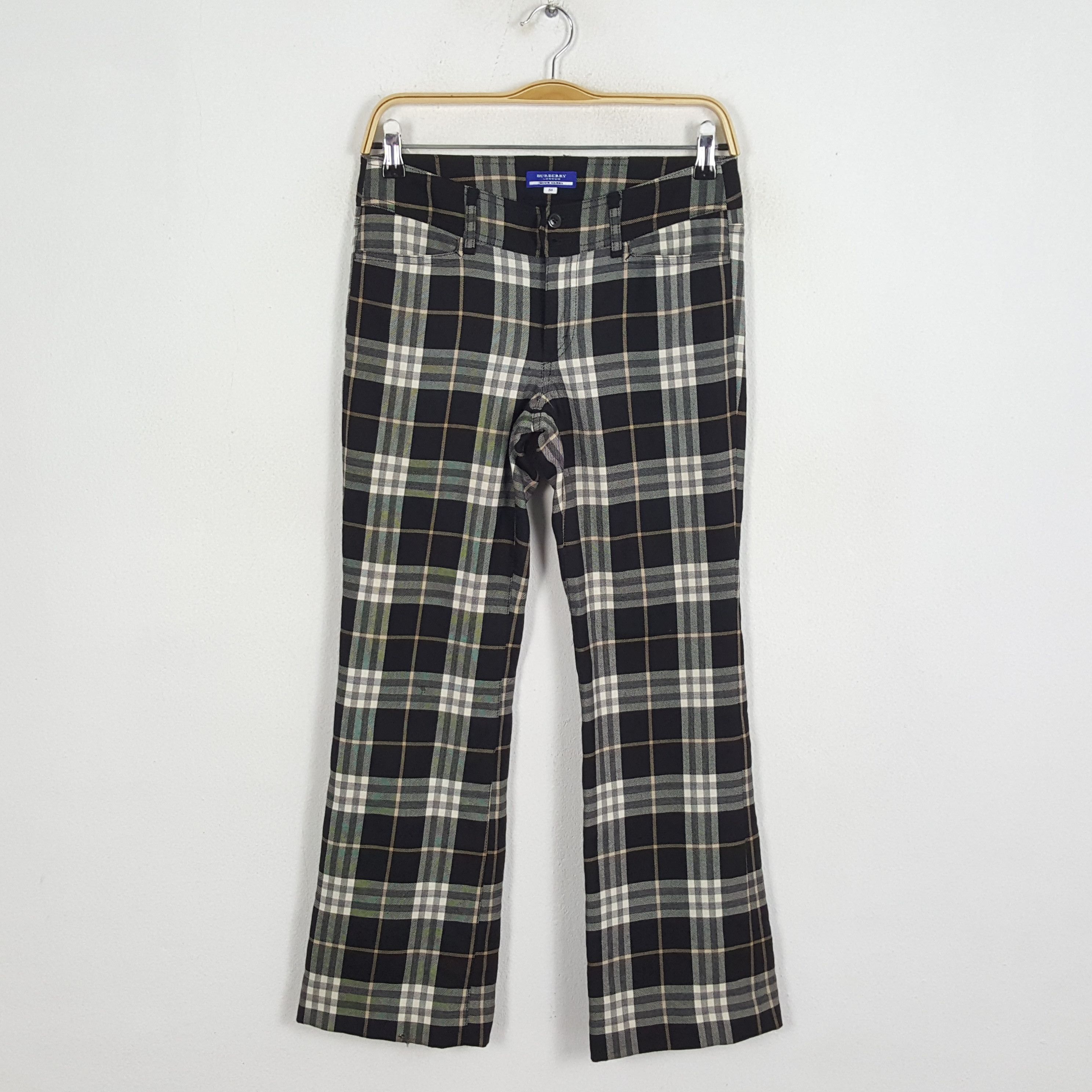 Vintage BURBERRY LONDON BLUE LABEL Nova Check Trousers Pants