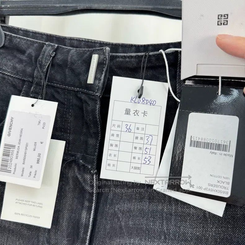 Givenchy Givenchy Washed destroyed ripped denim shorts Size US 36 / EU 52 - 7 Thumbnail