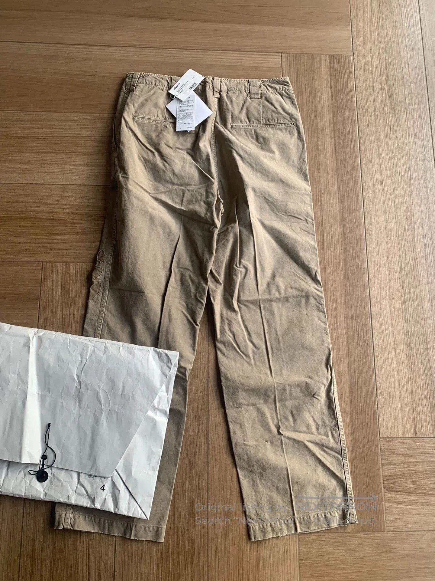Visvim VISVIM Wide Chino Pants Crash. Size US 35 - 2 Thumbnail