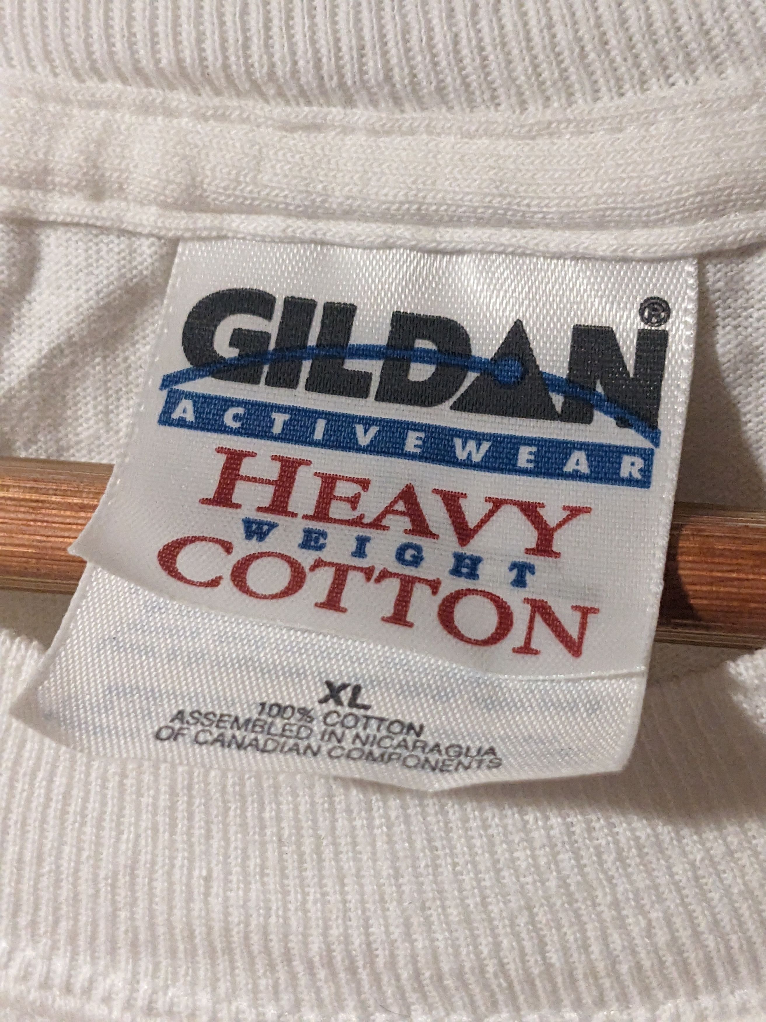 Gildan × Vintage Vintage 90s Resorts Atlantic City Keep it Real XL T-Shirt Size US XL / EU 56 / 4 - 3 Thumbnail