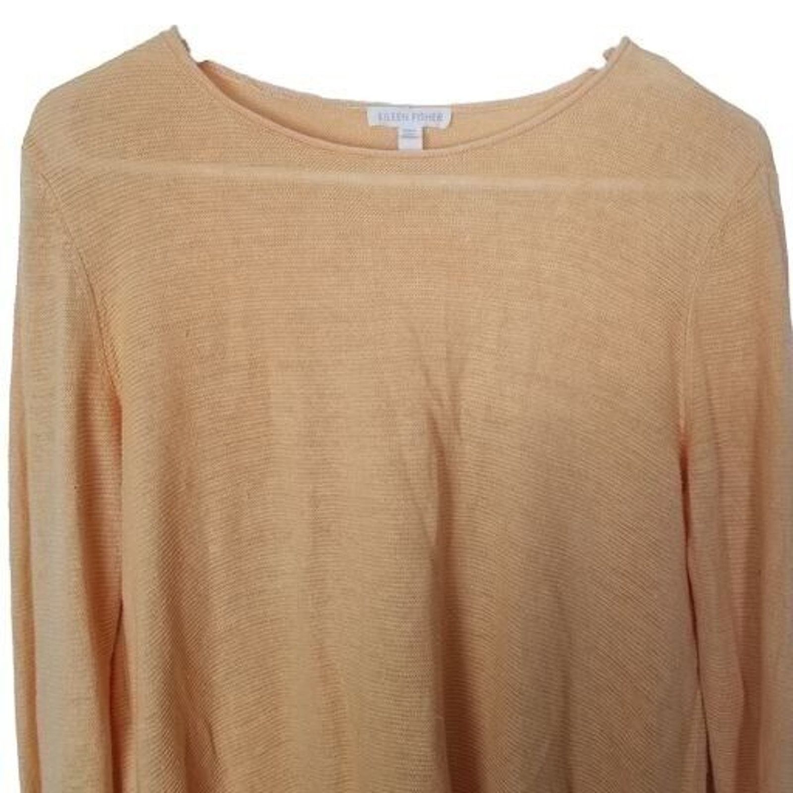 Eileen Fisher Eileen Fisher Womens Organic Linen Sweater M Quiet Luxury Size M / US 6-8 / IT 42-44 - 2 Thumbnail
