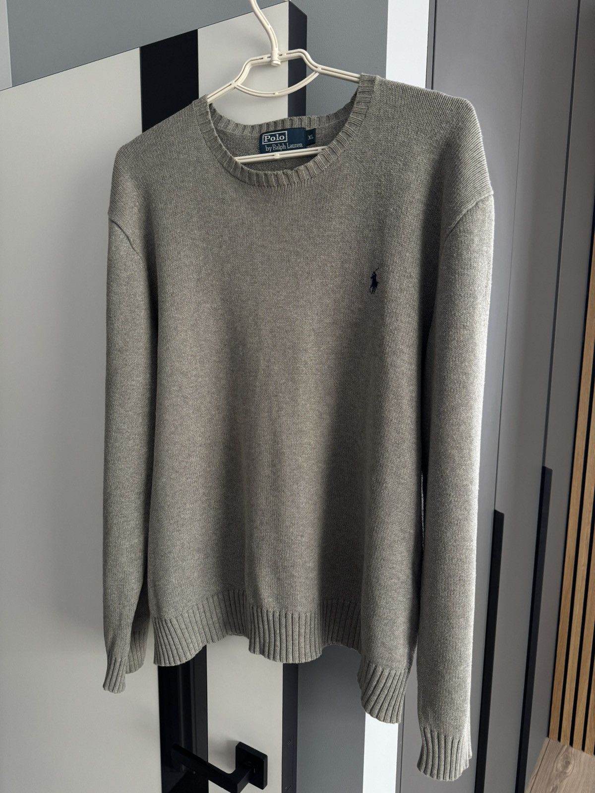 Polo Ralph Lauren Polo Ralph Lauren Cable Sweater Knit Luxury Gray size XL Size US XL / EU 56 / 4 - 1 Thumbnail