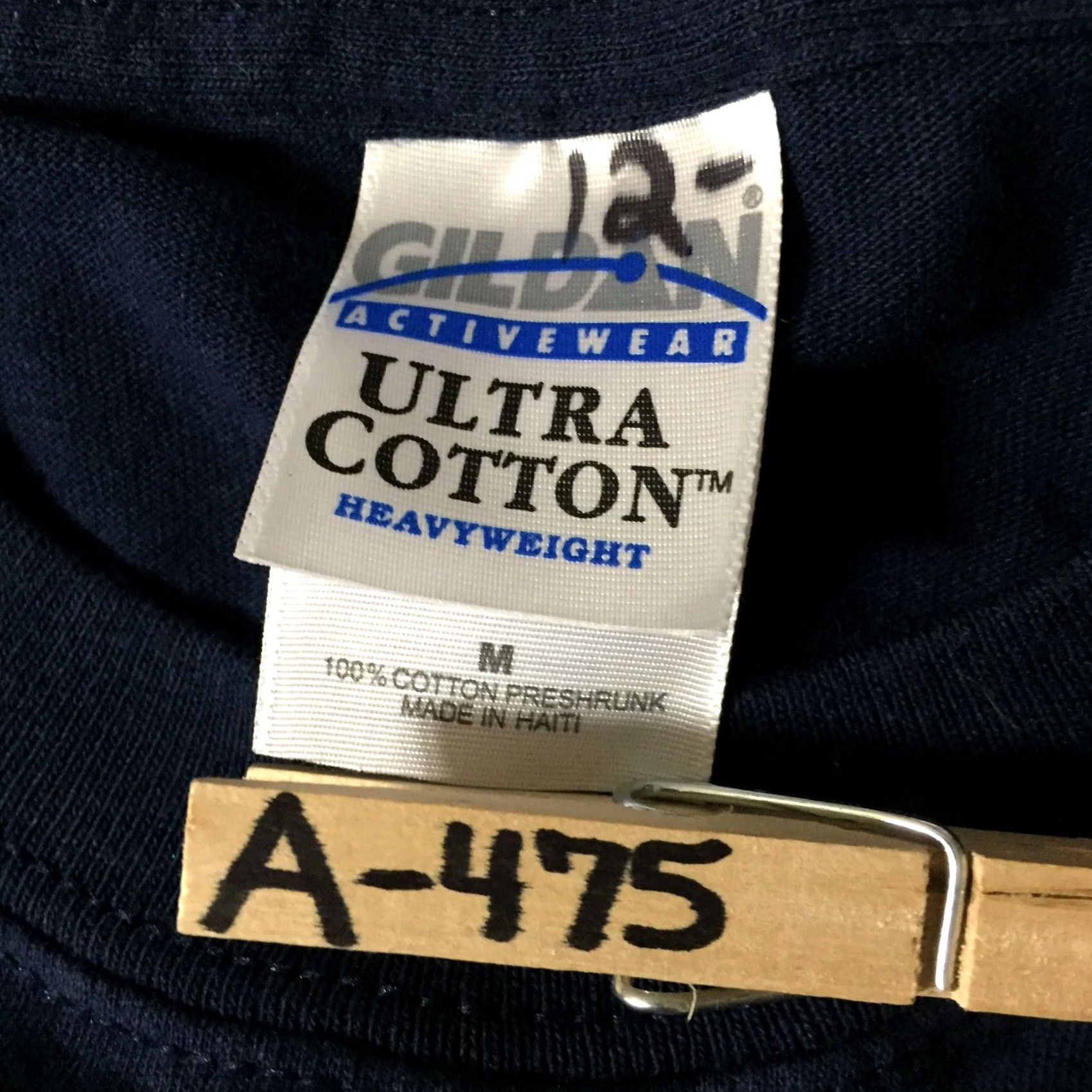 Gildan Gildan Ultra Cotton Shirt Mens M Blue Short Sleeve Crew Neck Graphic Size US M / EU 48-50 / 2 - 7 Thumbnail