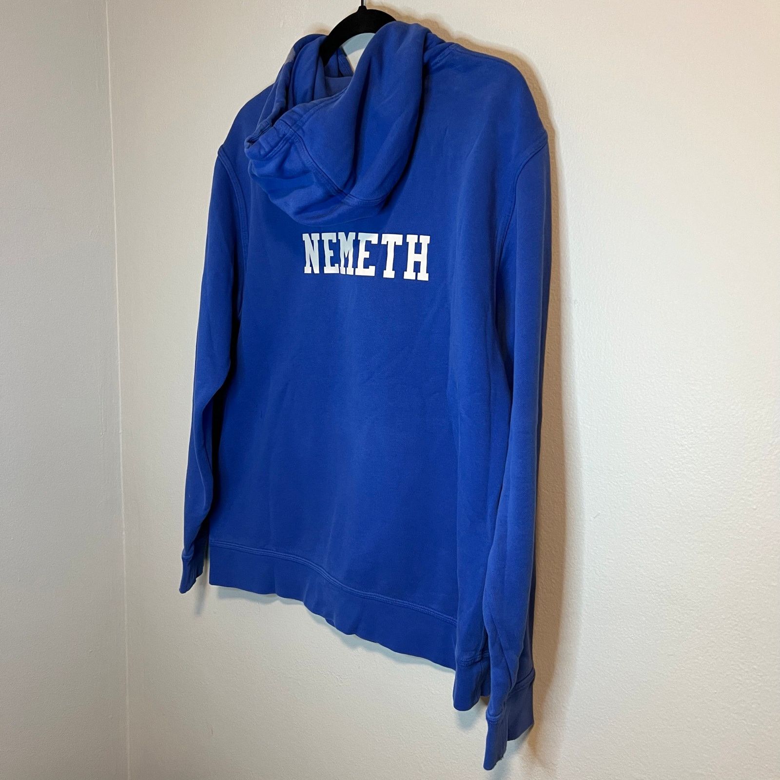 Nike Vintage Nike Center Swoosh Basketball Blue Hoodie Men’s Sz M Size US M / EU 48-50 / 2 - 9 Thumbnail