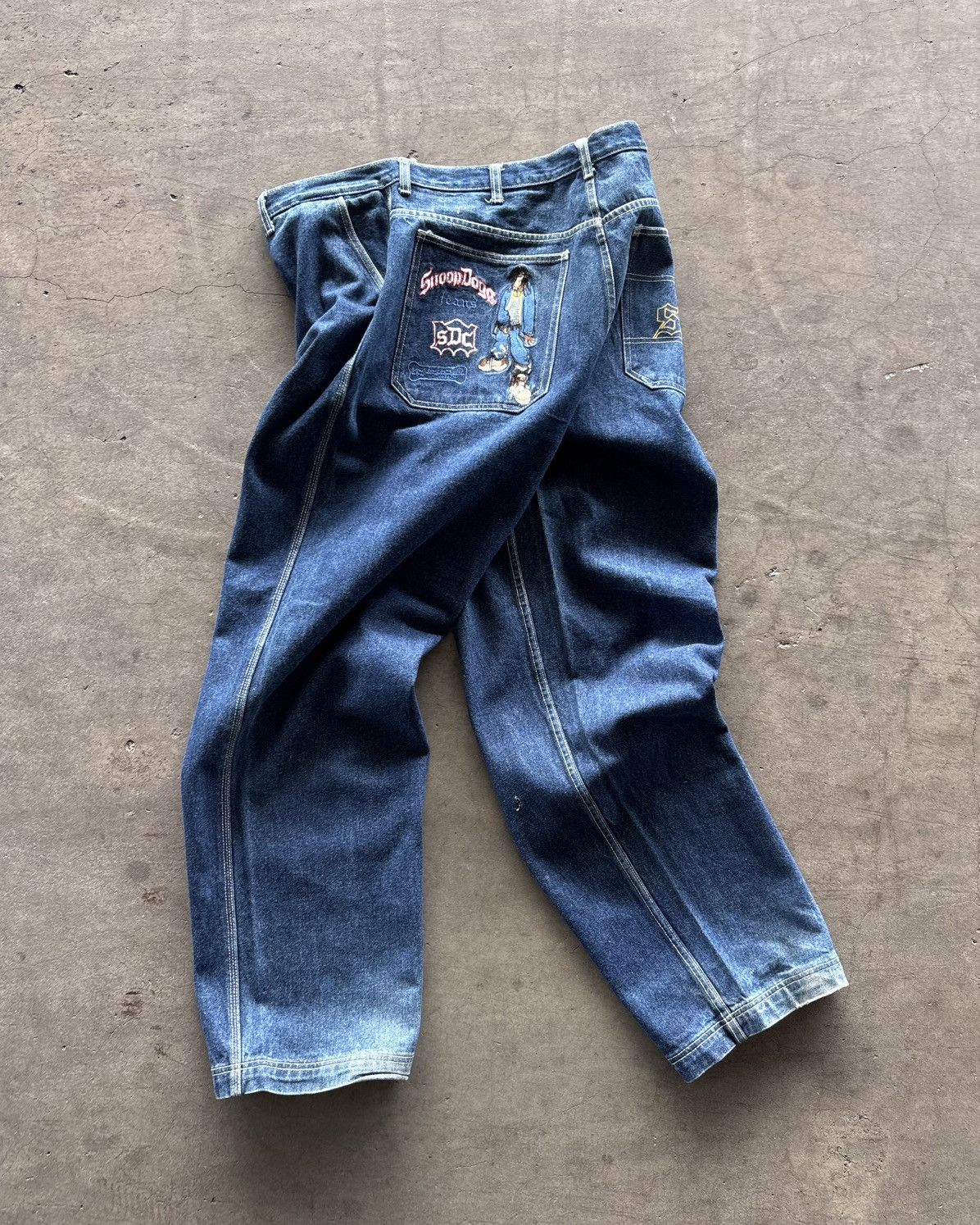 Snoop Dogg y2k Snoop Dogg Baggy Denim Jeans Size US 40 / EU 56 - 1 Thumbnail