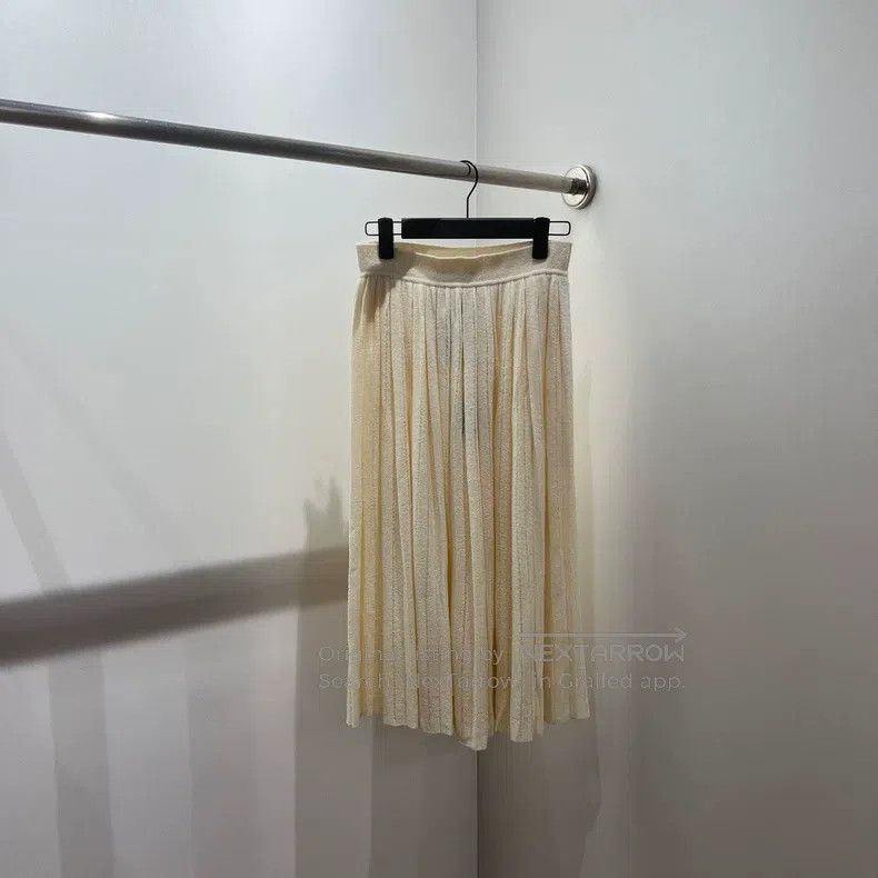 Loro Piana Loro Piana size S Cashmere Pleated Skirt Size 24" / US 00 / IT 34 - 1 Thumbnail