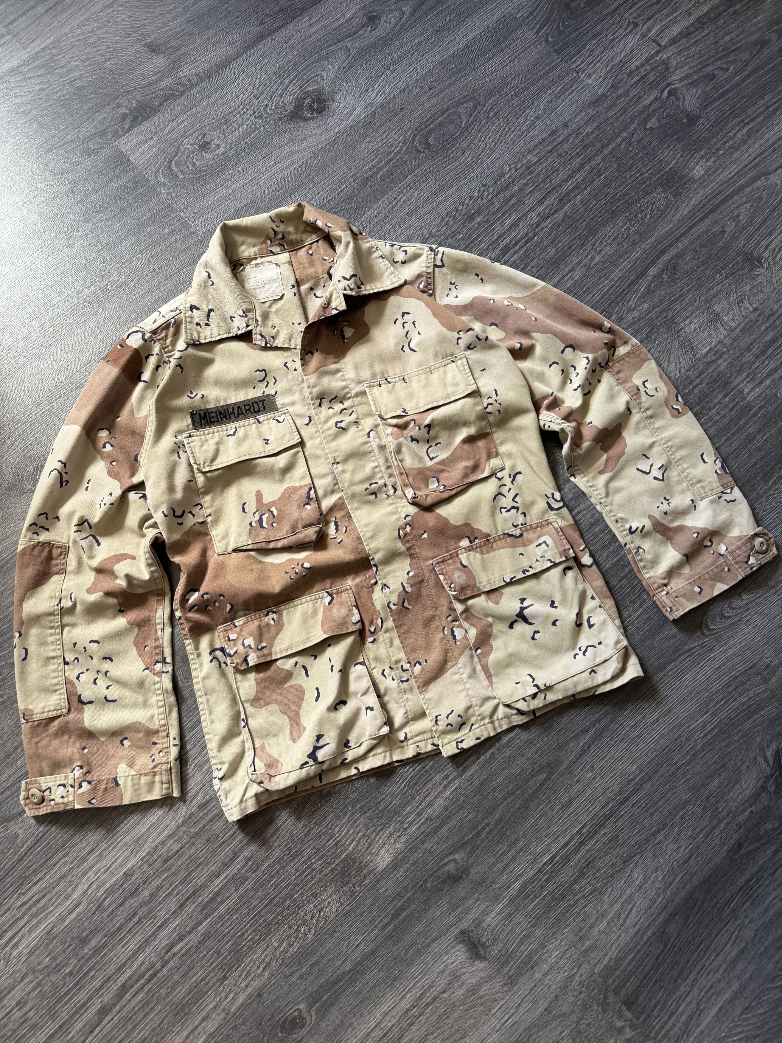 Vintage RARE Vintage Military Jacket Camouflage Size US S / EU 44-46 / 1 - 8 Thumbnail