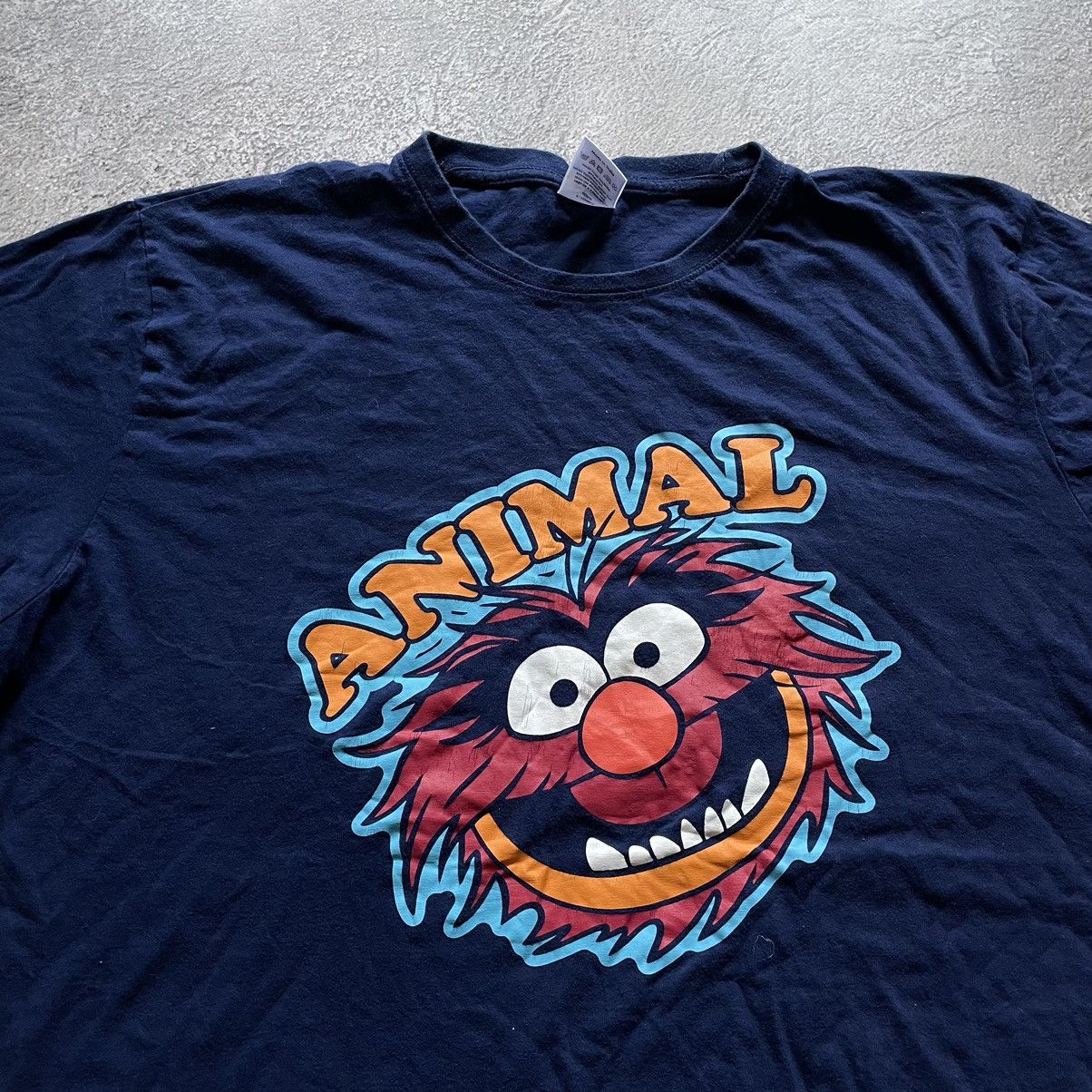 Vintage Vintage Y2K Cookie Monster Graphic Tee Grunge Streetwear Size US XXL / EU 58 / 5 - 5 Thumbnail