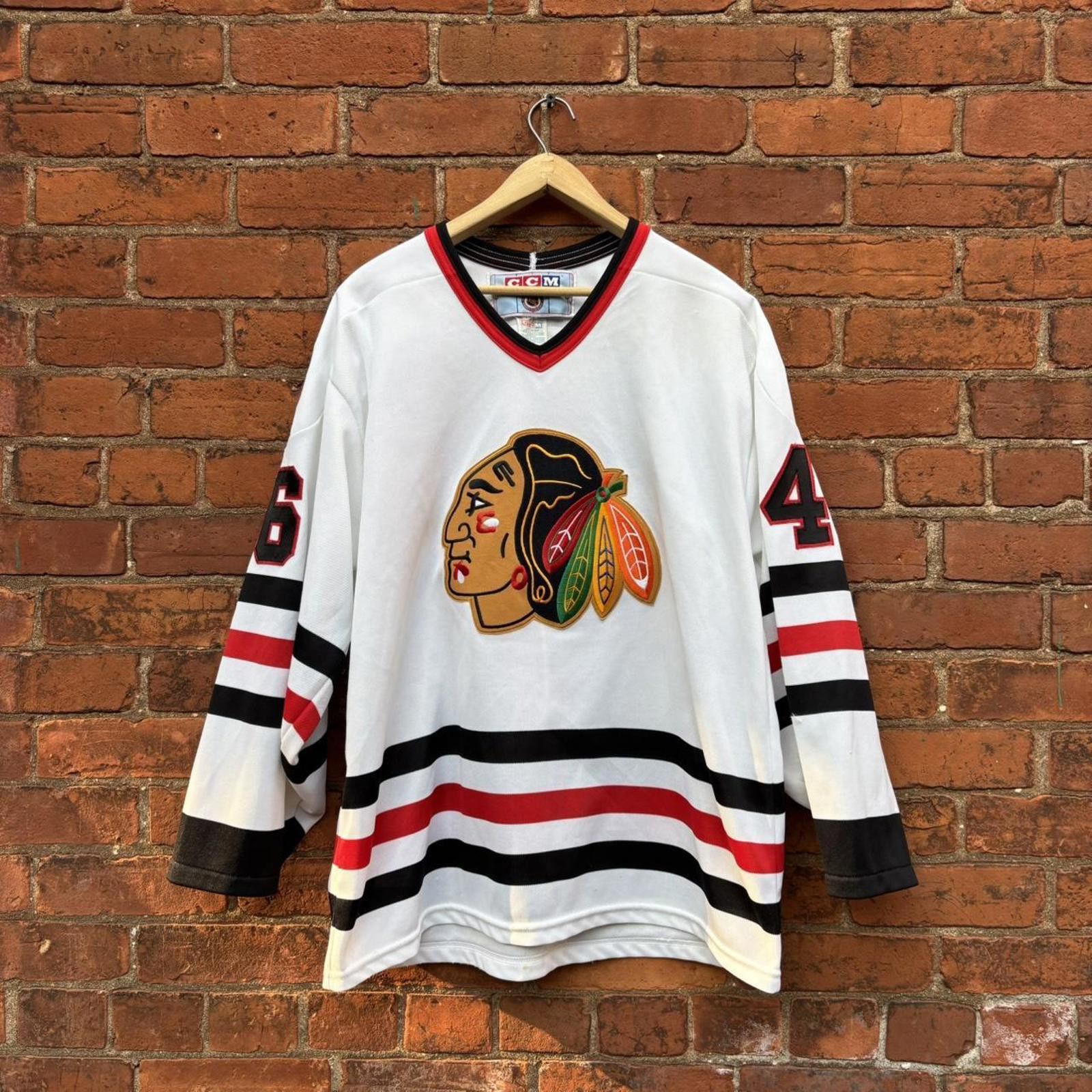 Other vintage chicago blackhawks Dennis Bonvie CCM jersey 90s L Size US L / EU 52-54 / 3 - 1 Thumbnail