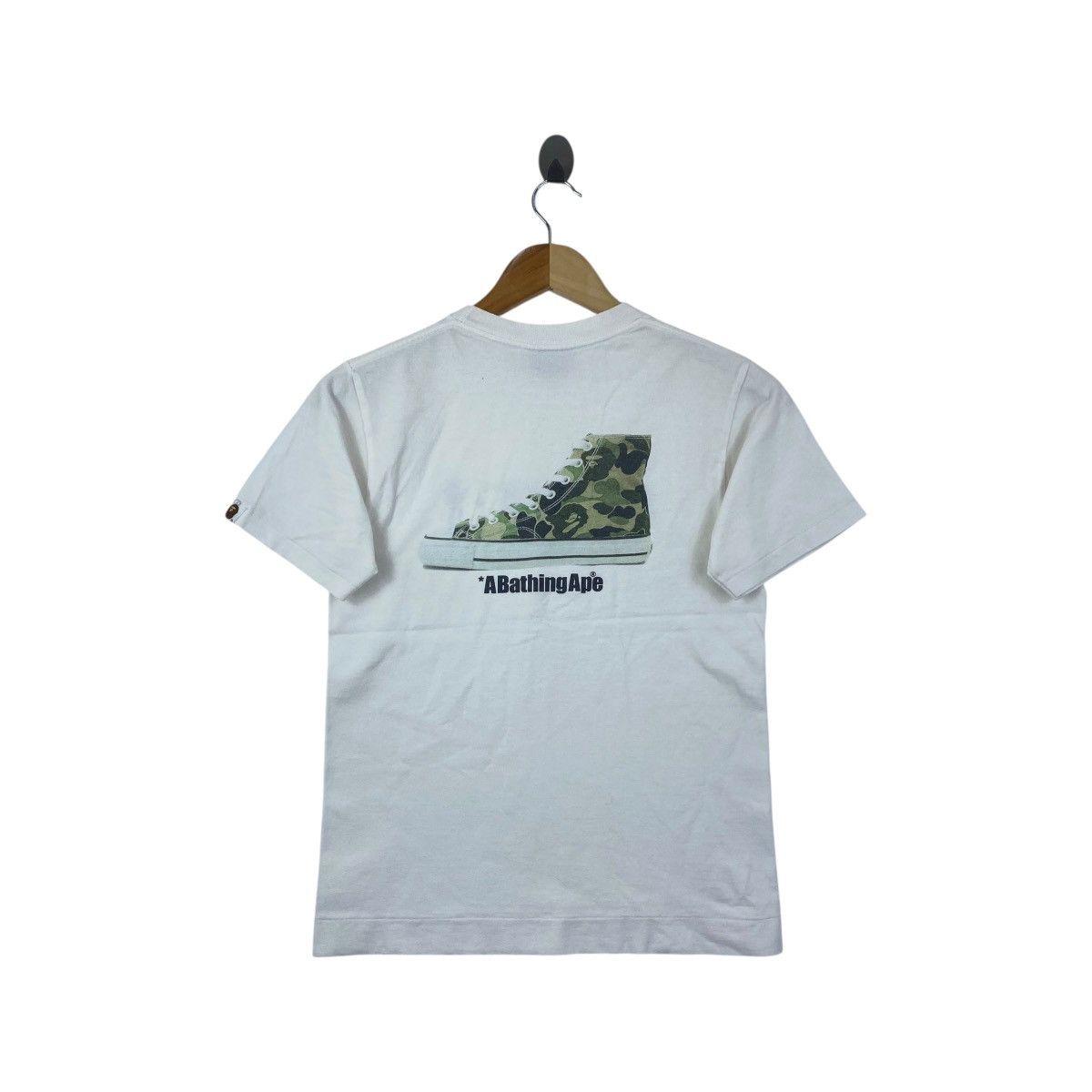 Bape Vintage BAPE Ideograpeh T-Shirt Camouflage Shoes Logo Size US XS / EU 42 / 0 - 4 Thumbnail