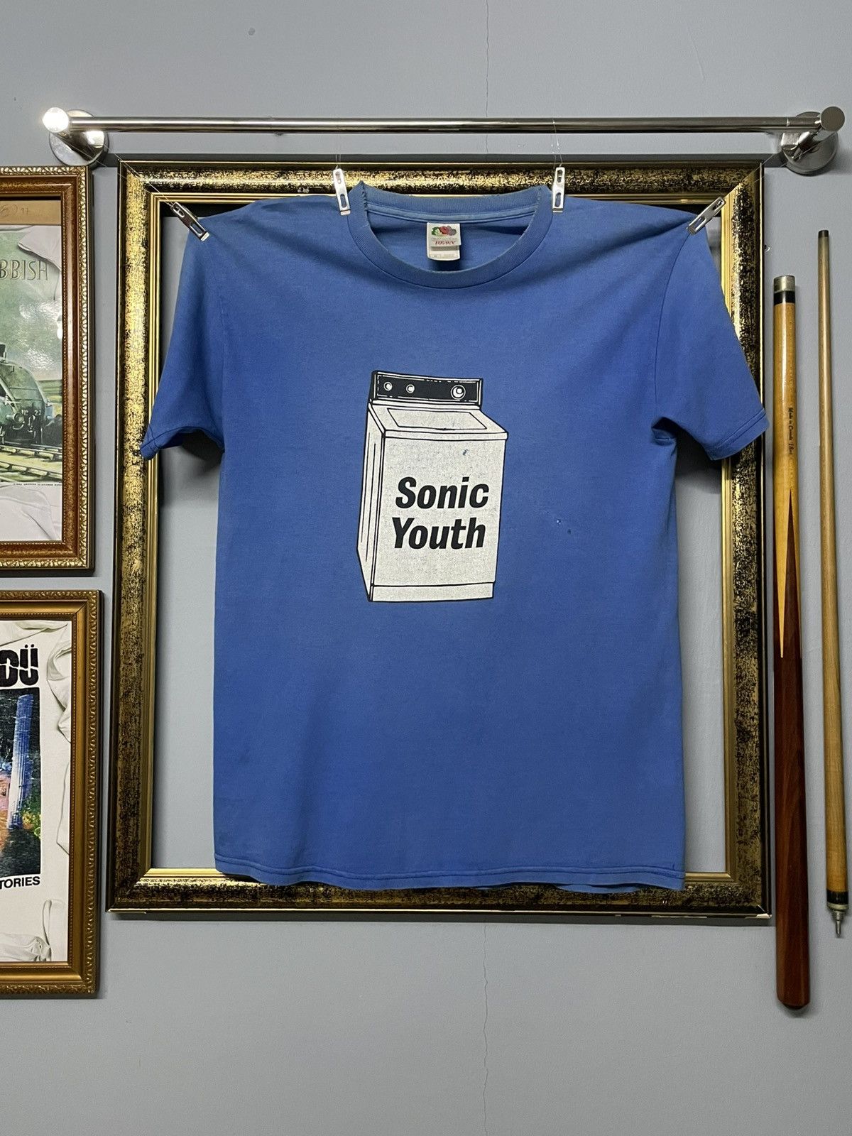 Vintage Vintage Original Sonic Youth Washing Machine Distressed Tee Size US M / EU 48-50 / 2 - 1 Thumbnail