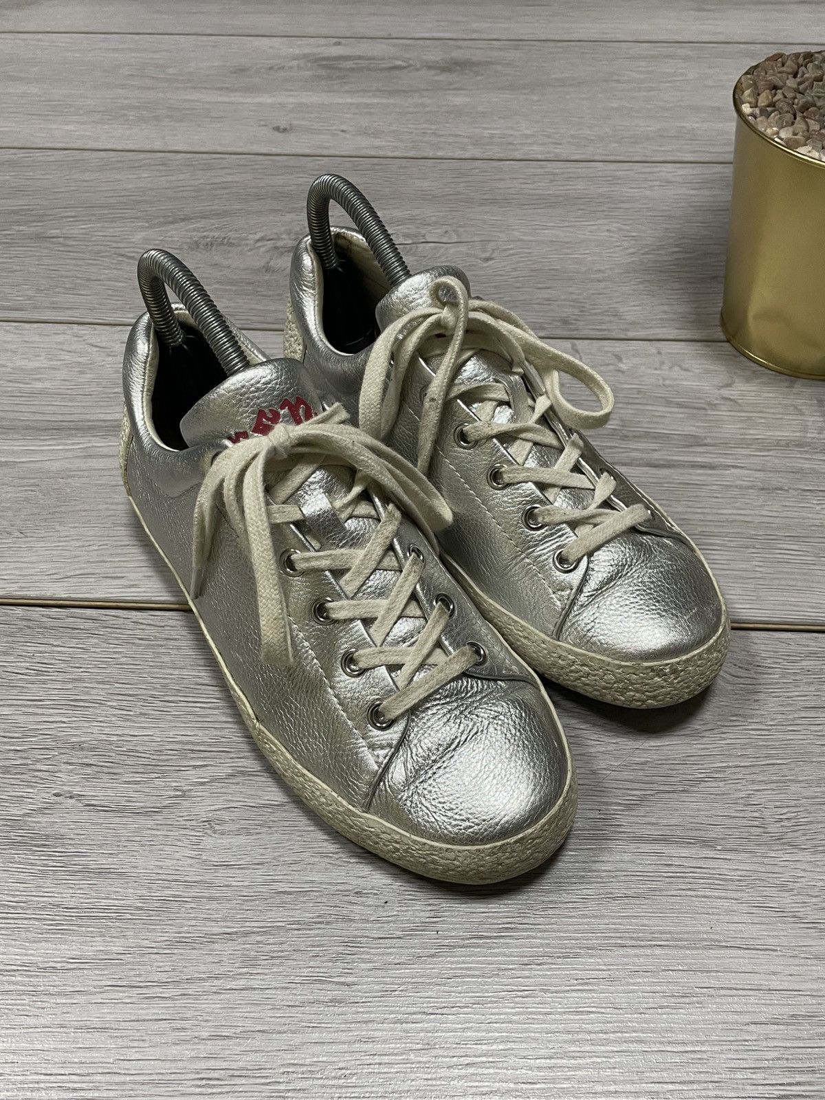 ASH ASH leather star low sneakers Size US 8 / IT 38 - 4 Thumbnail