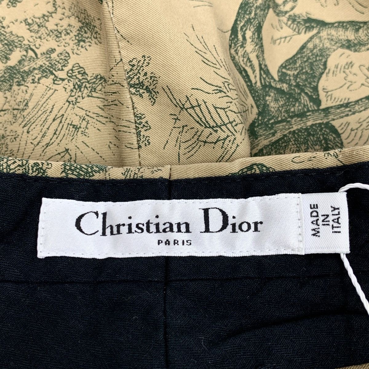Dior Christian Dior Brown Animal Jungle Print Casual Shorts K26WX Size 24" / US 00 / IT 34 - 5 Thumbnail