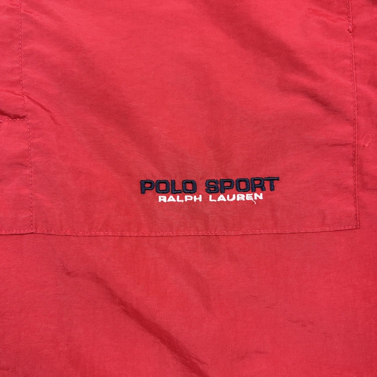 Polo Ralph Lauren × Vintage 1990s Polo Sport - Red Light Jacket Size US L / EU 52-54 / 3 - 4 Thumbnail