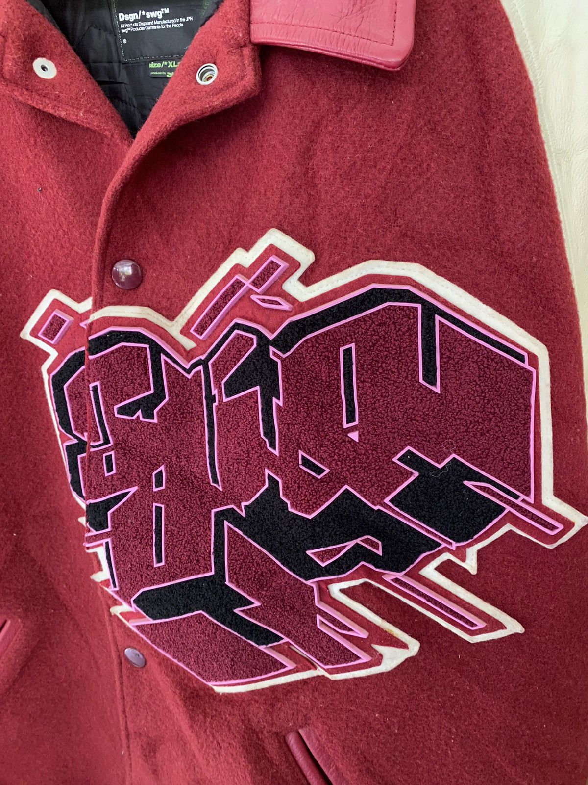 Swagger AW2001 Swagger iconic Cav Empt Design Leather varsity Size US XL / EU 56 / 4 - 6 Thumbnail