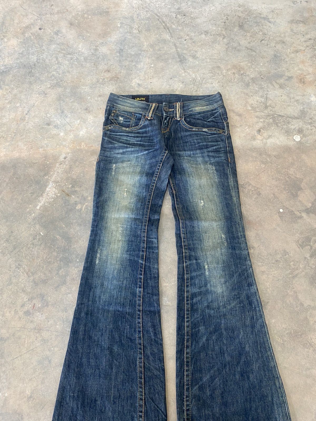 Hysteric Glamour ‼️FINAL DROP‼️ Lolita Mudwash Jeans Punk Grunge Lgb Size 29" - 3 Thumbnail
