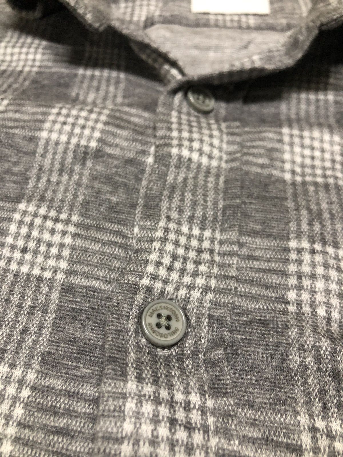 Designer × Kiko Kostadinov × Mackintosh Hype Mackintosh Philosophy Button Up Shadow Plaid Design Size US M / EU 48-50 / 2 - 3 Thumbnail