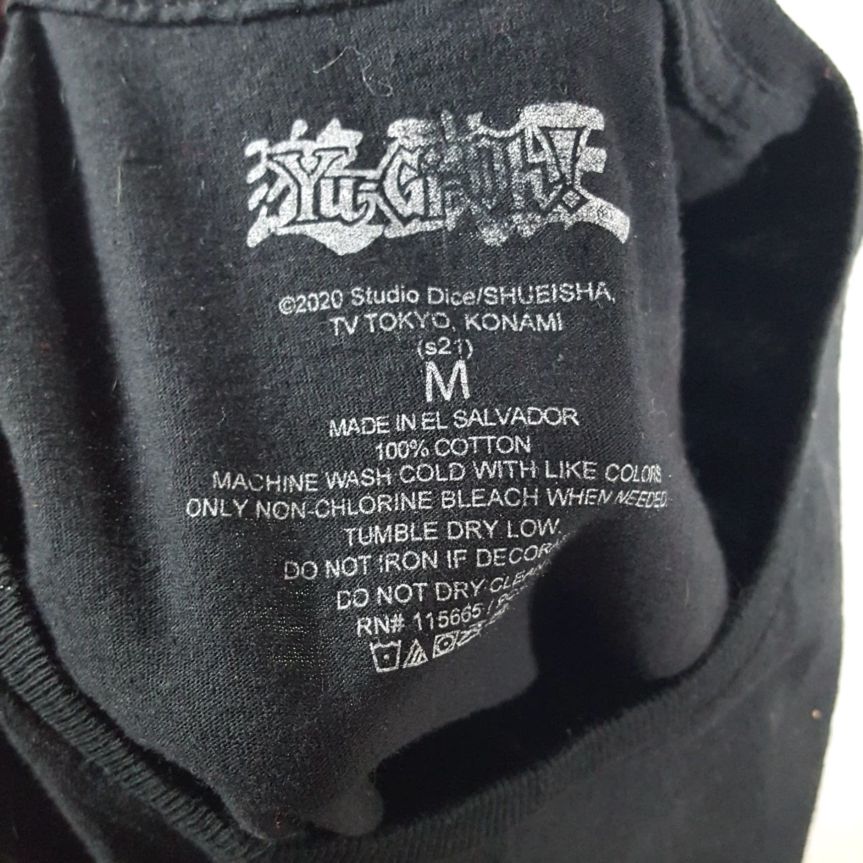 Etro VINTAGE Konami Yu-Gi-Oh! T-Shirt Men Medium Retro Anime Cartoon Y2K Black Size US M / EU 48-50 / 2 - 5 Thumbnail