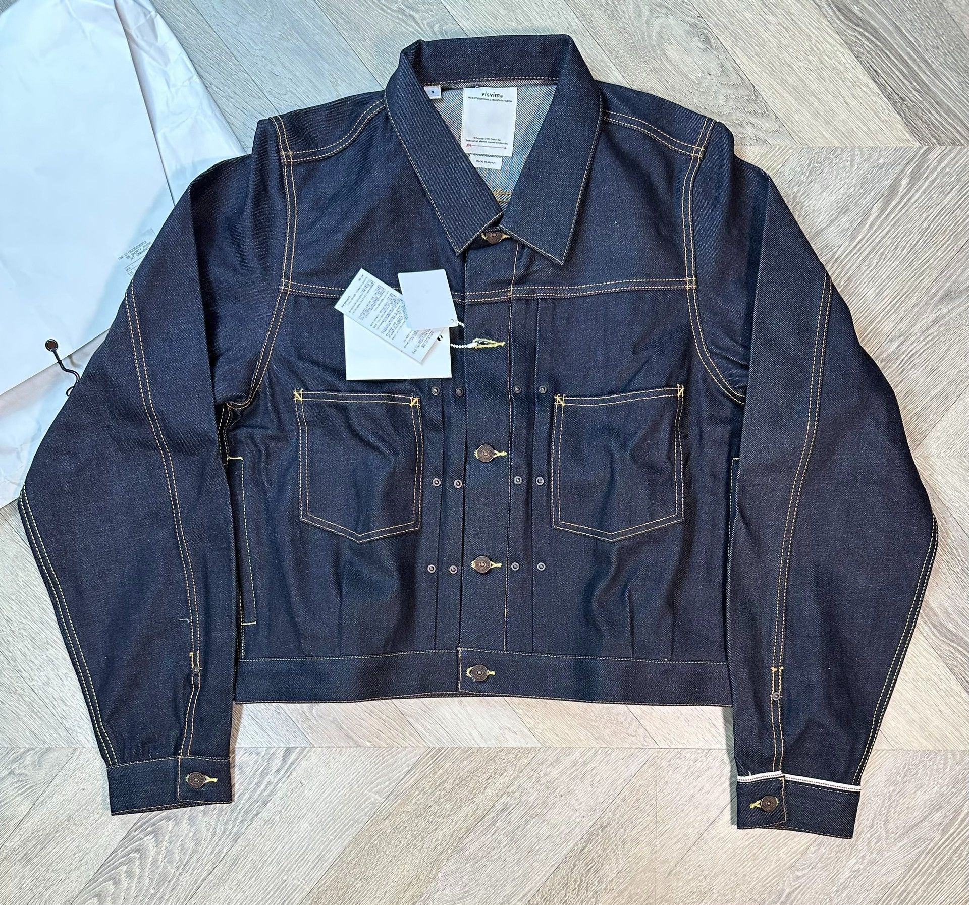 Visvim visvim 19AW Shorty Chore JKT Unwashed Size US L / EU 52-54 / 3 - 1 Thumbnail