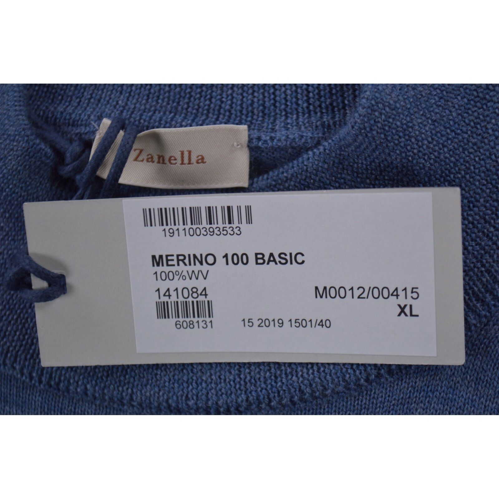 Zanella Zanella Sweater Size US XL in Blue Size US XL / EU 56 / 4 - 2 Thumbnail