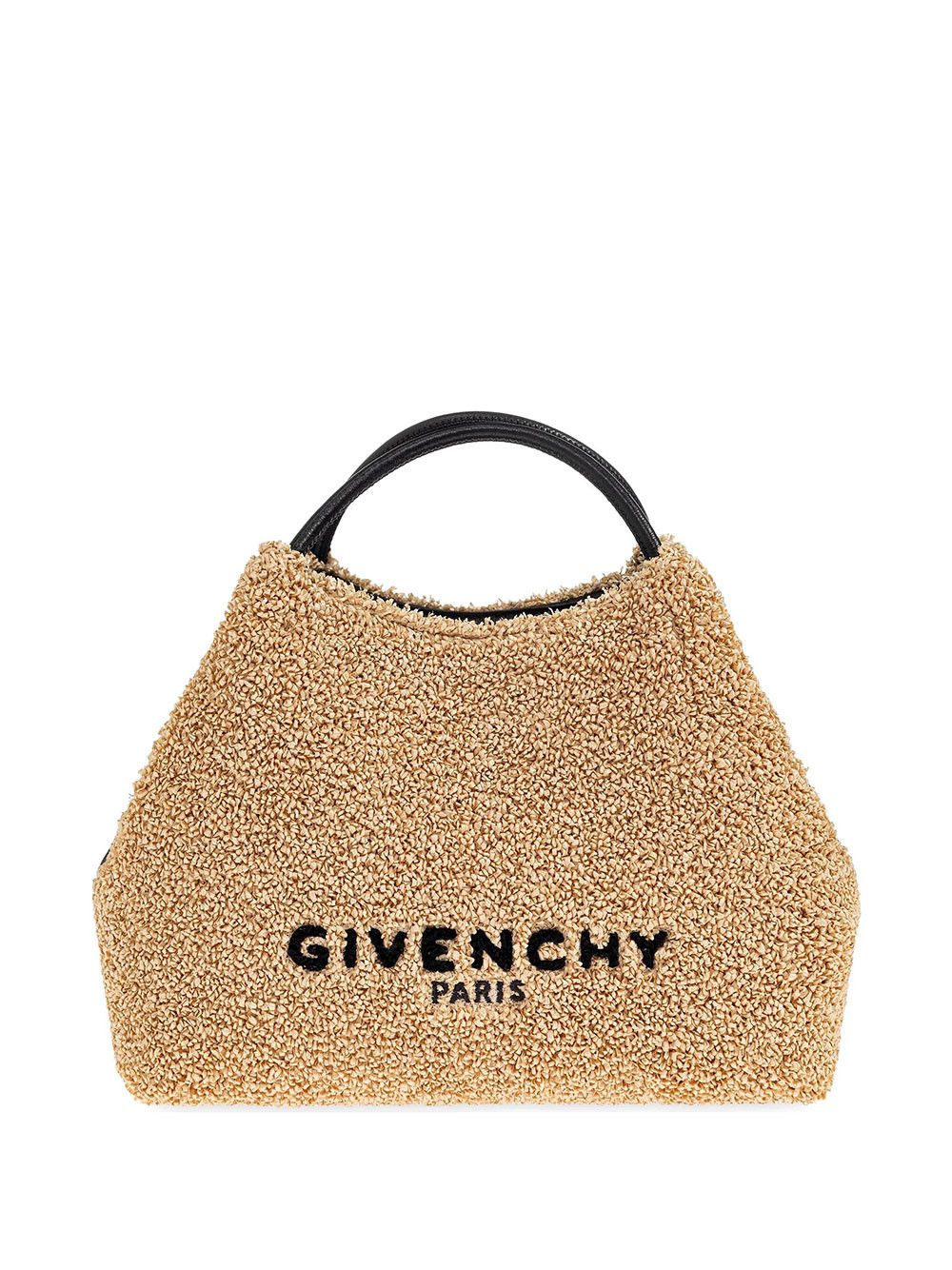 Givenchy NANO FACET TOTE BAG IN SPONGE RAFFIA Size ONE SIZE - 1 Thumbnail