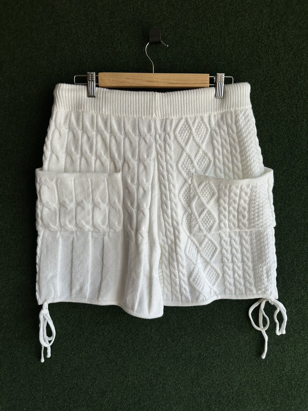 RETROVERT Retrovert White Crochet Shorts XL Size US 36 / EU 52 - 3 Thumbnail