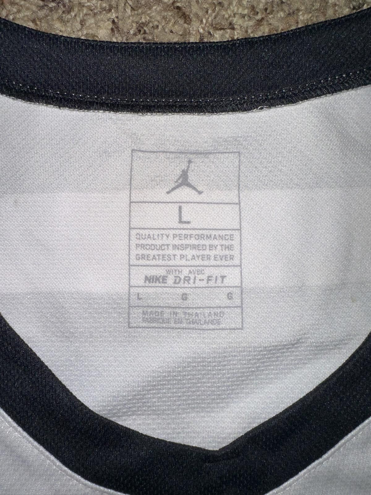 Nike Jordan NY vs NY #9 Brandon Williams Rucker Park 2022 Game Jersey Size US L / EU 52-54 / 3 - 6 Thumbnail