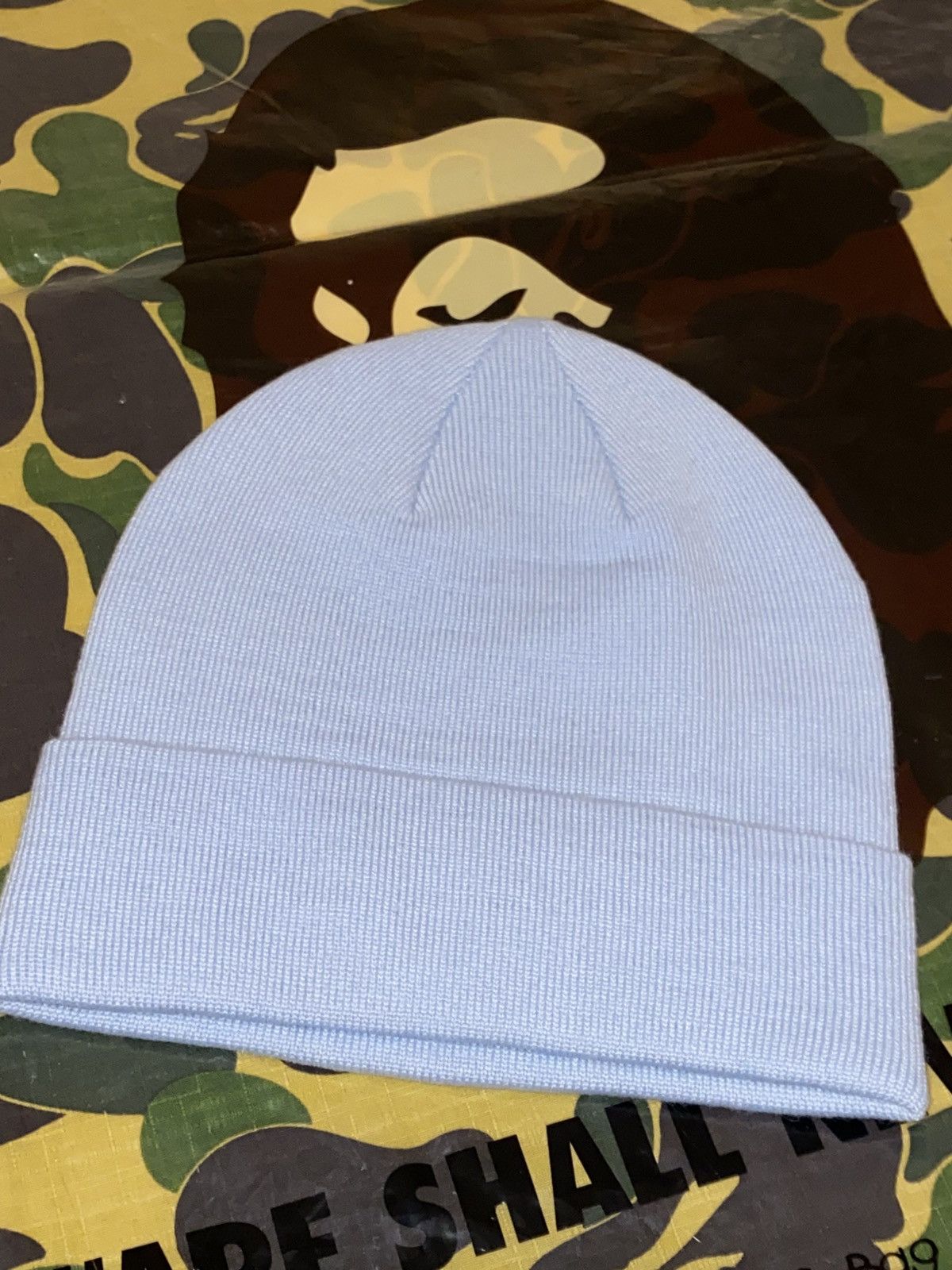 Bape Bape Spell Out Beanie Size ONE SIZE - 3 Thumbnail