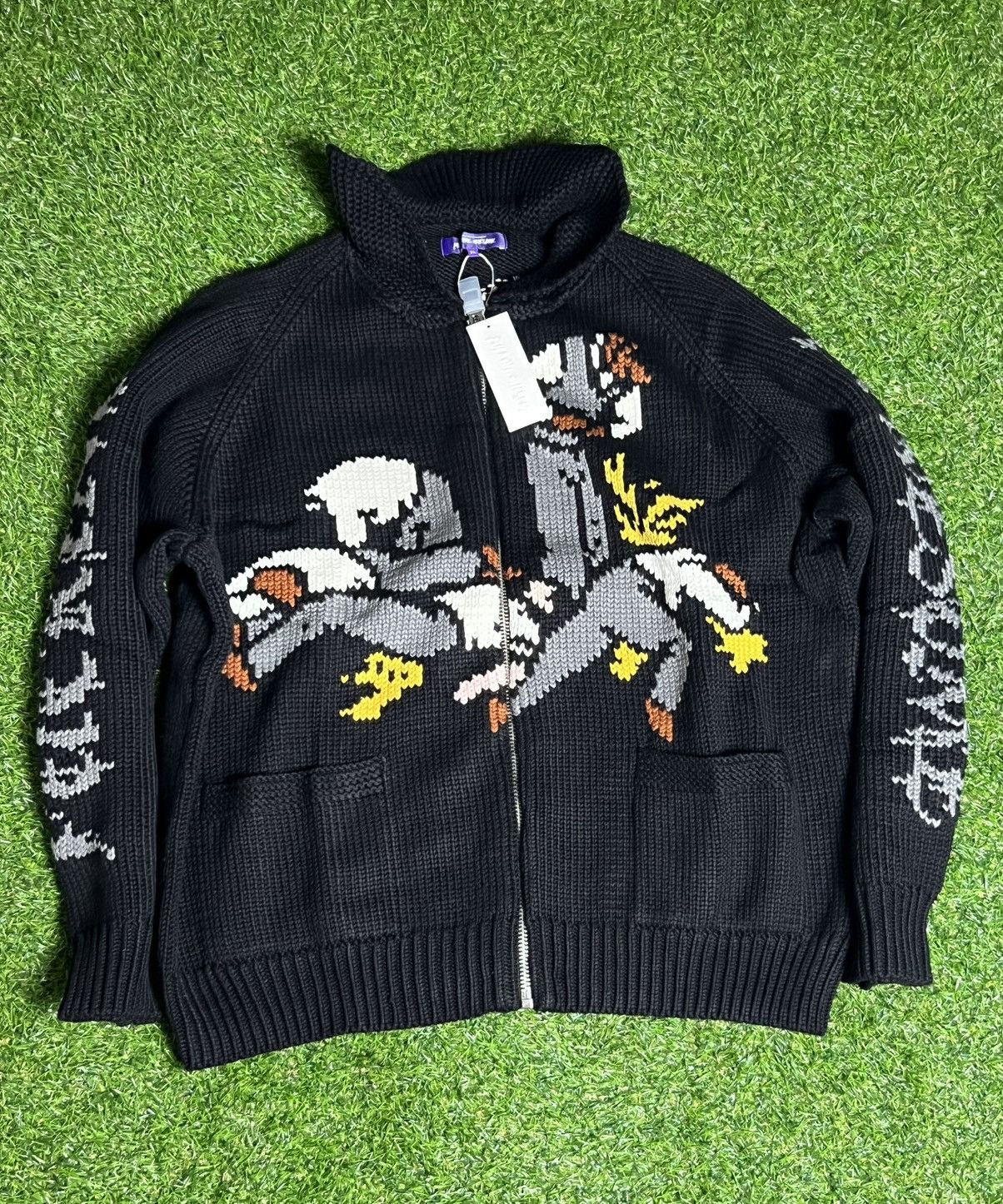 Fucking Awesome I Love Youニット Fucking Awesome × NHL Fucking Awesome I Love You Ivory Knit