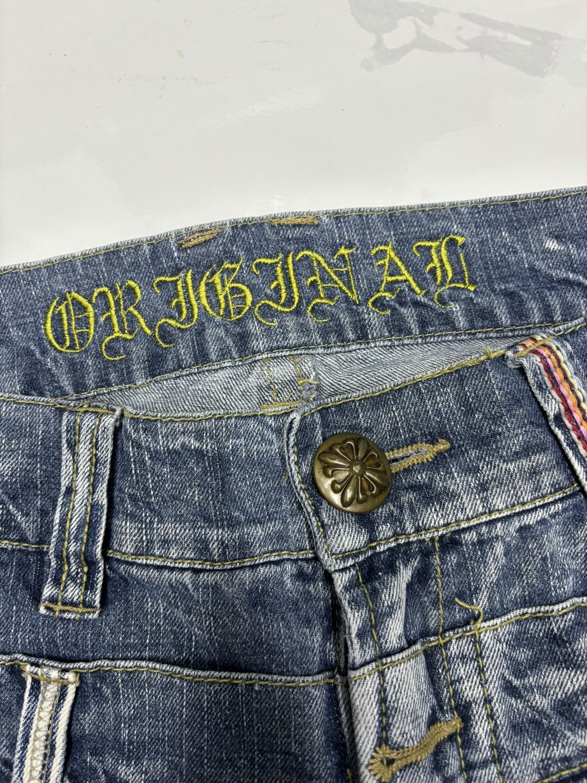 If Six Was Nine × Seditionaries 💥DOUBLE WAIST PUNK ORIGINAL JEANS VINTAGE Size US 34 / EU 50 - 10 Thumbnail