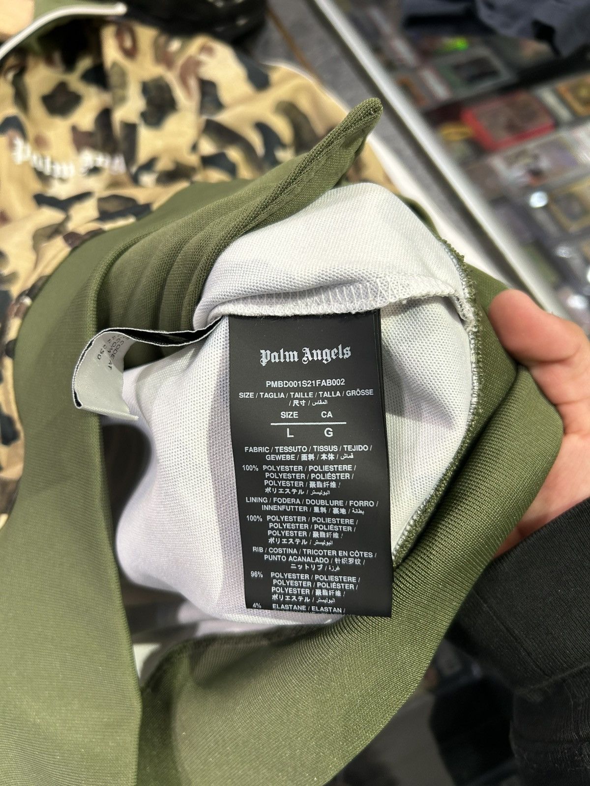 Palm Angels Palm Angeles Camo Classic track jacket Size US L / EU 52-54 / 3 - 5 Thumbnail