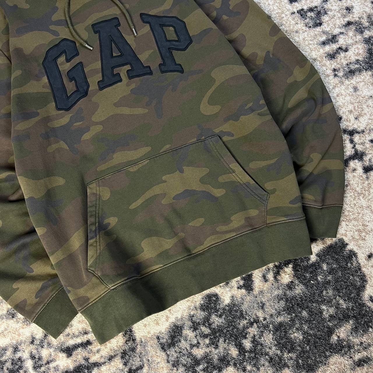 Gap Gap Vintage Y2K Big Embroidered Logo Hoodie Size US XL / EU 56 / 4 - 3 Thumbnail