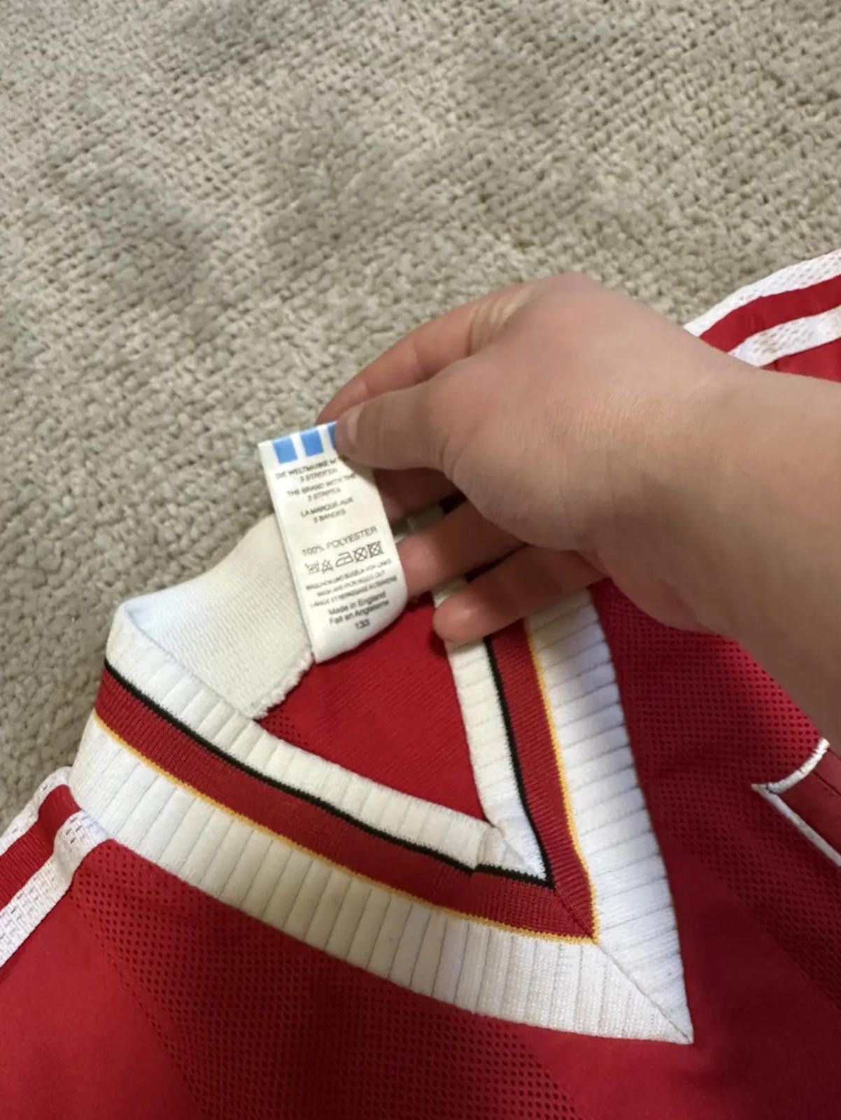 Adidas Adidas Liverpool 1995/96 Football Shirt Soccer Jersey Sz XXS Size US XXS / EU 40 - 7 Thumbnail