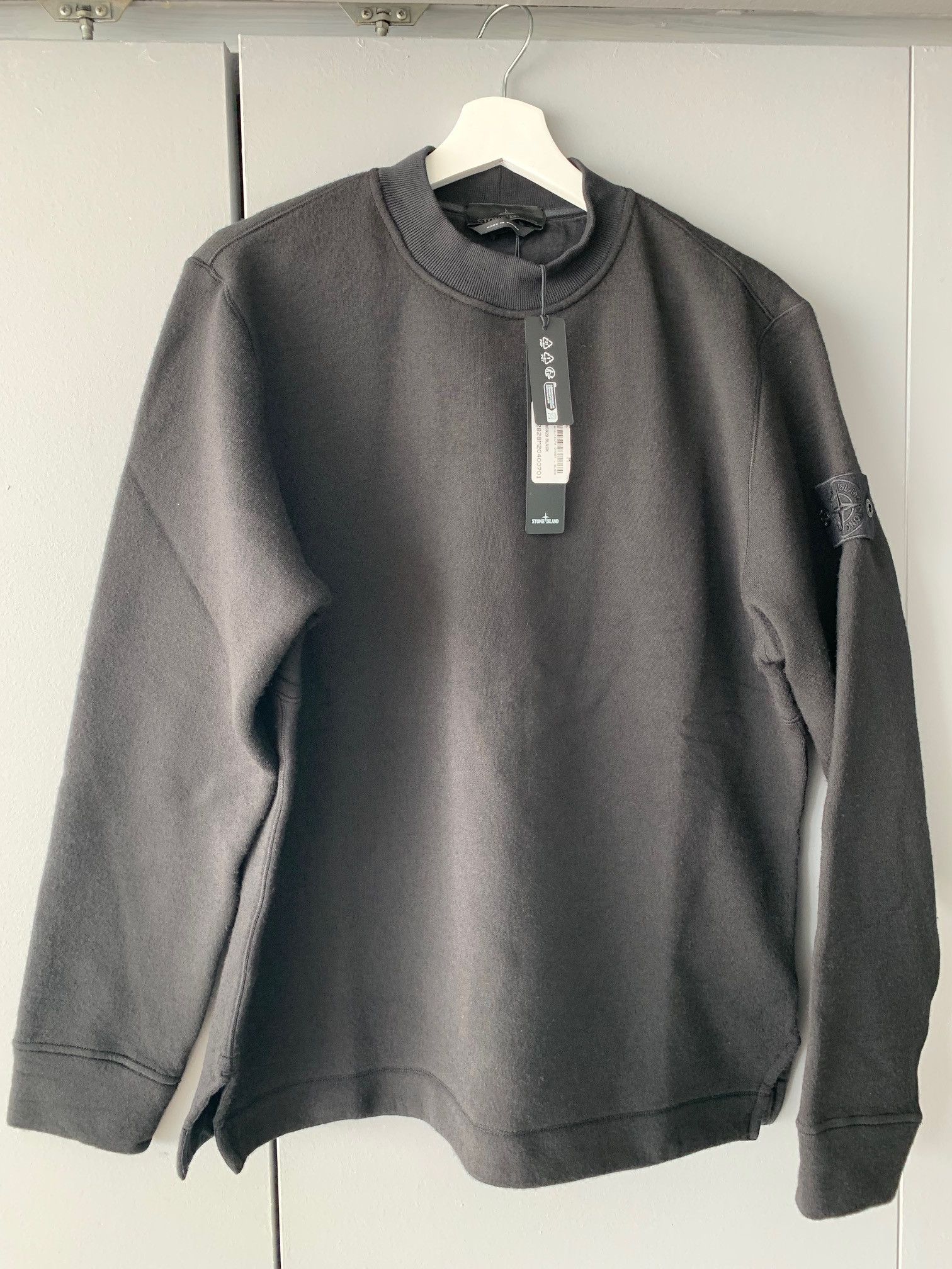 Stone Island Stone Island Ghost Black Crewneck Sweater Size US M / EU 48-50 / 2 - 1 Thumbnail