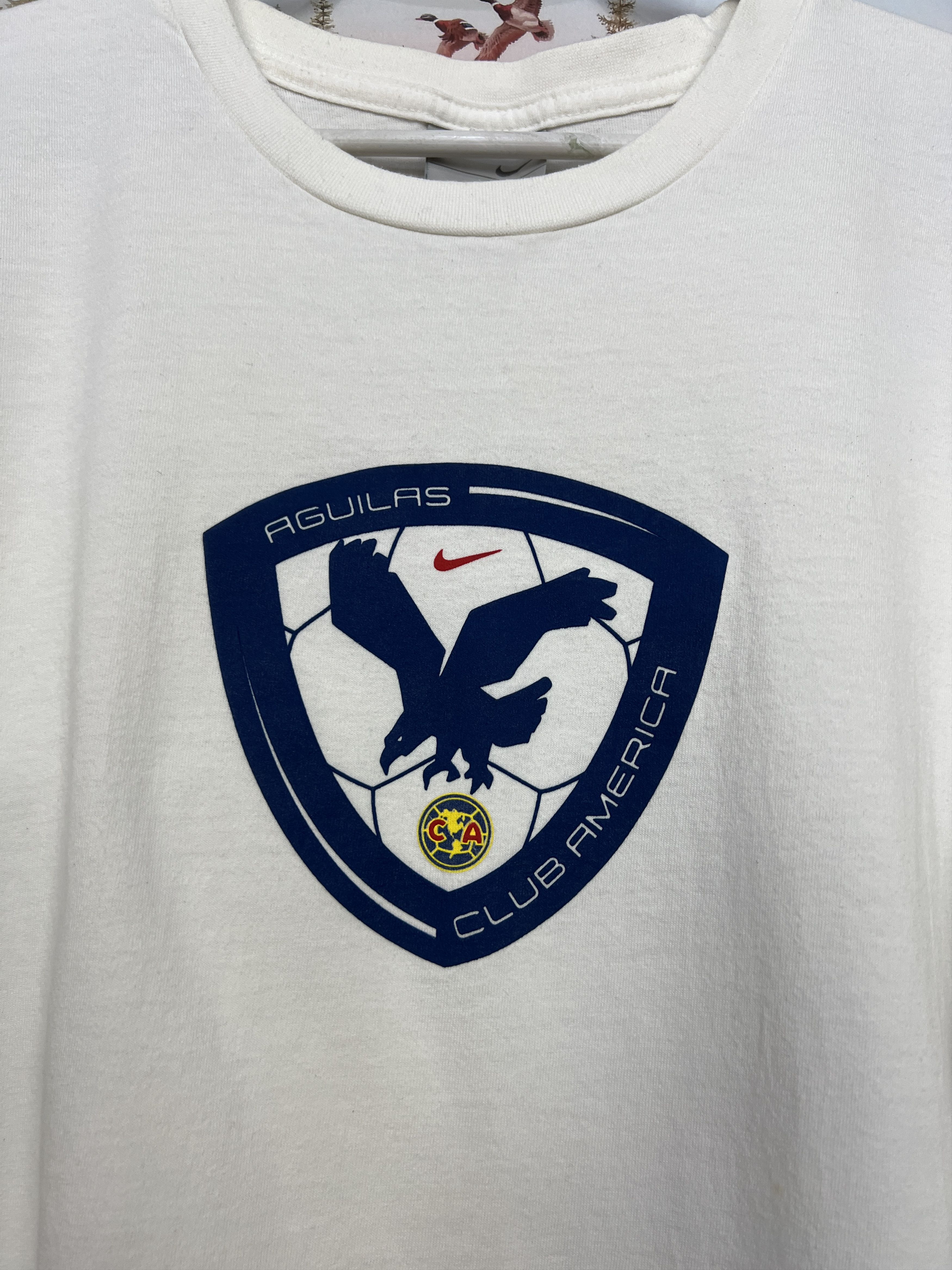 Nike Vintage Nike Club America Football Train Shirt Soccer Size US L / EU 52-54 / 3 - 3 Thumbnail