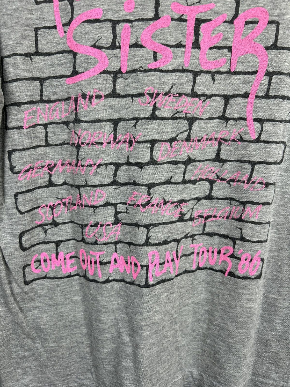 Band Tees × Vintage Vintage 1986 Twisted Sister Come Out And Play Tour Tee Size US S / EU 44-46 / 1 - 19 Thumbnail